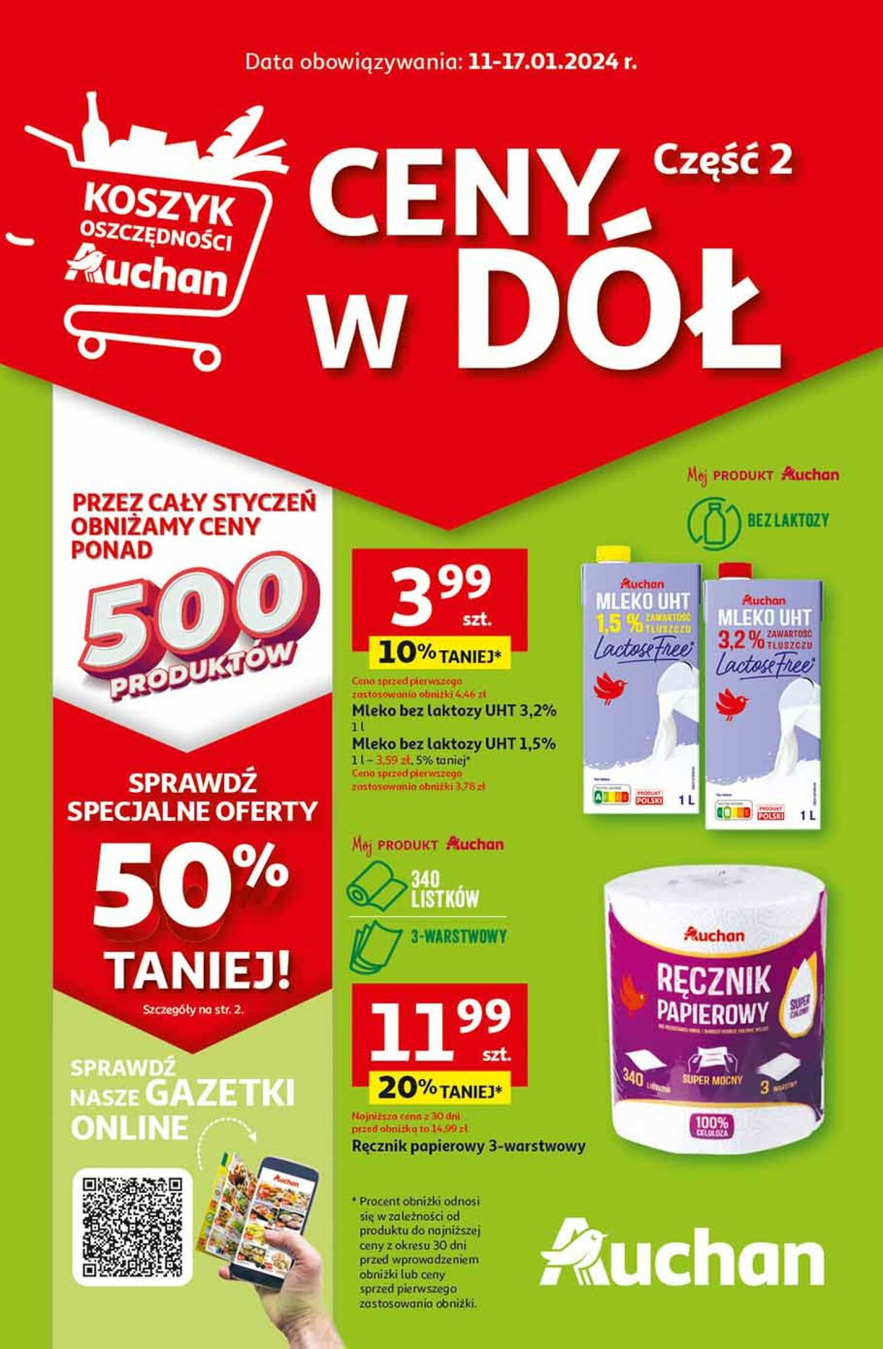 Gazetka Auchan 11.01.2024 - 17.01.2024