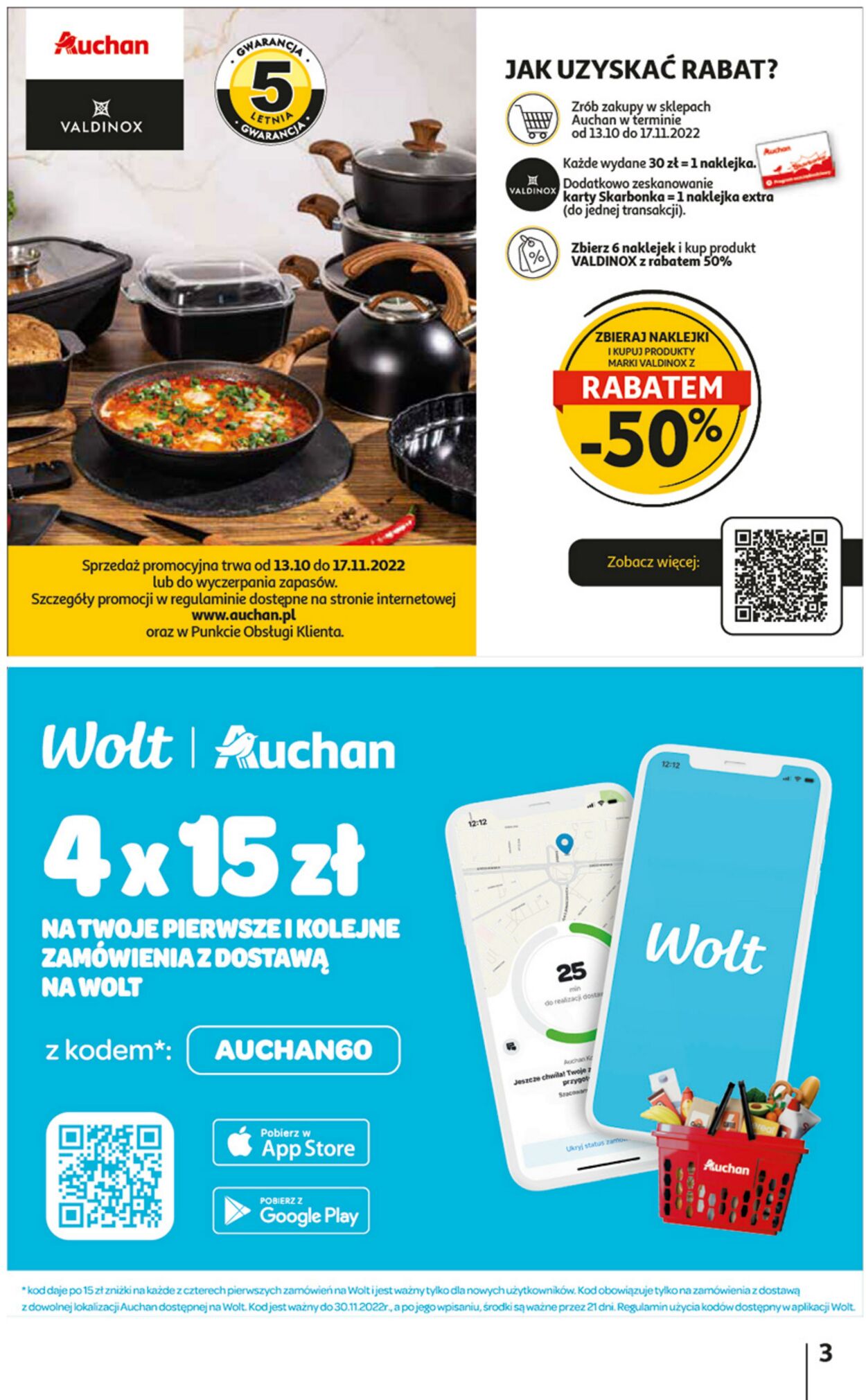 Gazetka Auchan 03.11.2022 - 09.11.2022