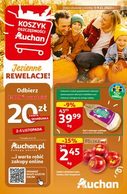 Gazetka Auchan 03.11.2022-09.11.2022