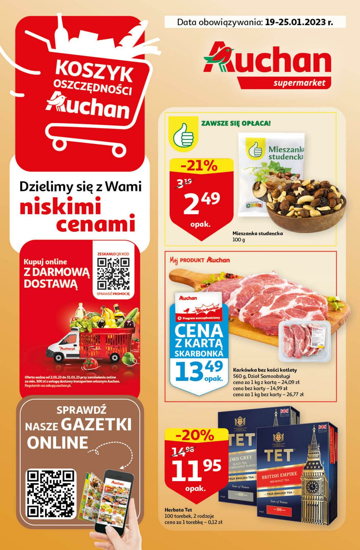 Gazetka Auchan 19.01.2023-25.01.2023