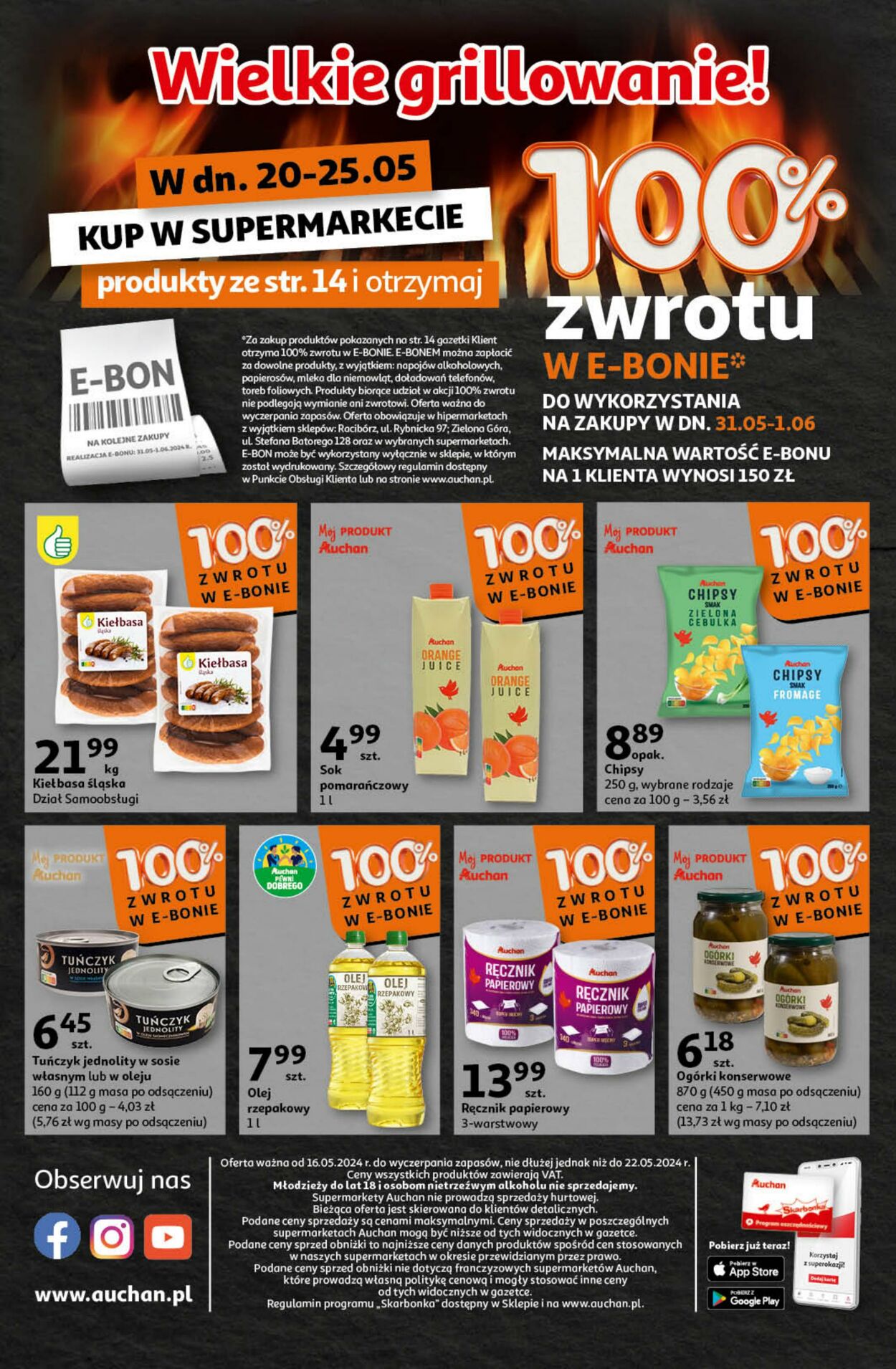 Gazetka Auchan 16.05.2024 - 22.05.2024