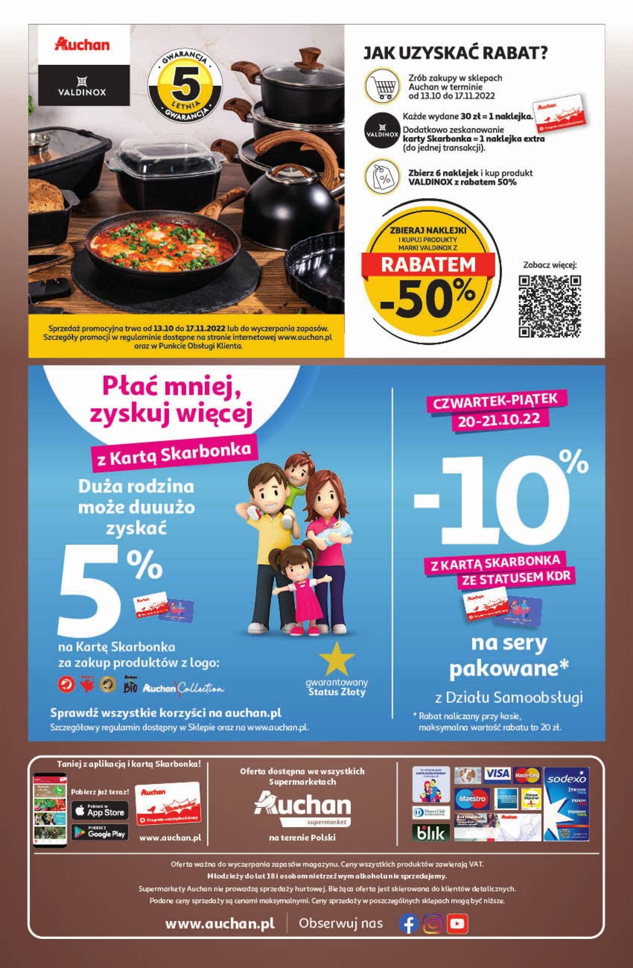 Gazetka Auchan 20.10.2022 - 29.10.2022