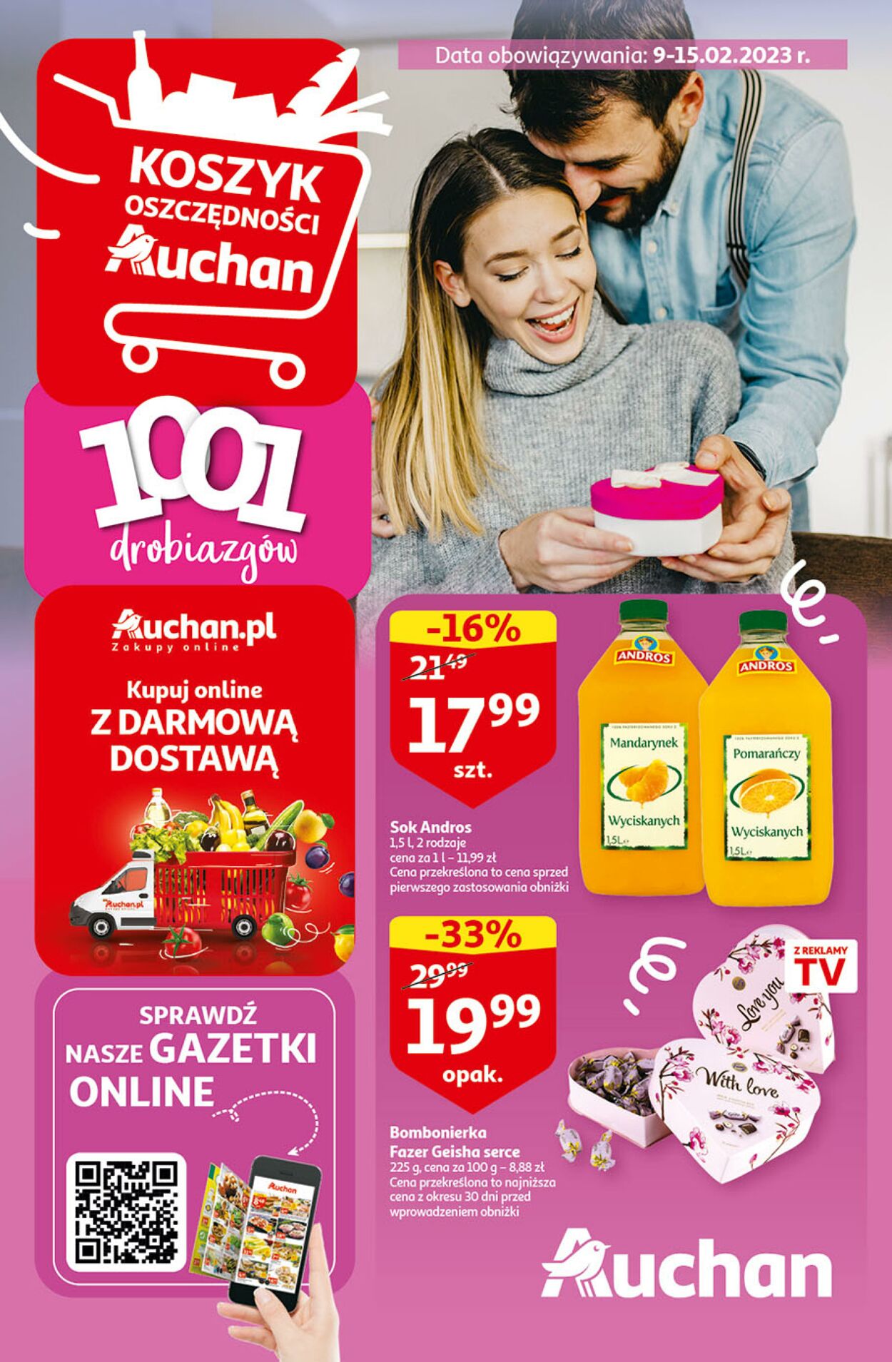 Gazetka Auchan 09.02.2023 - 15.02.2023