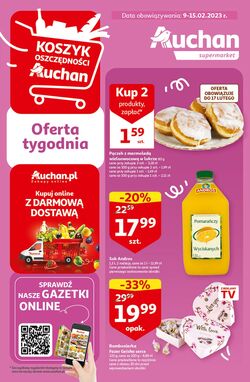 Gazetka Auchan 09.02.2023 - 15.02.2023
