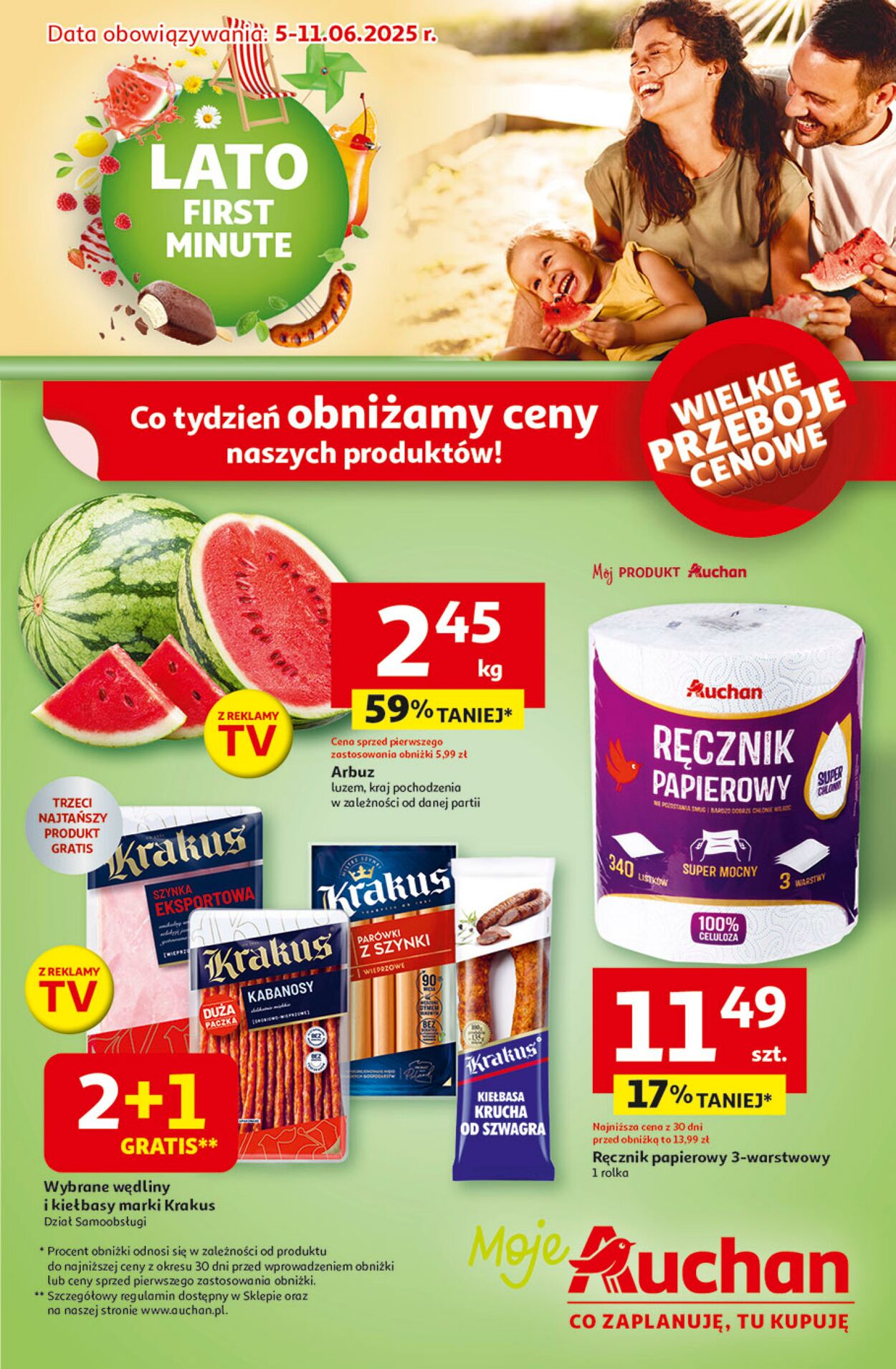 Gazetka Auchan 05.06.2025 - 11.06.2025