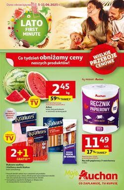 Gazetka Auchan 05.06.2025 - 11.06.2025
