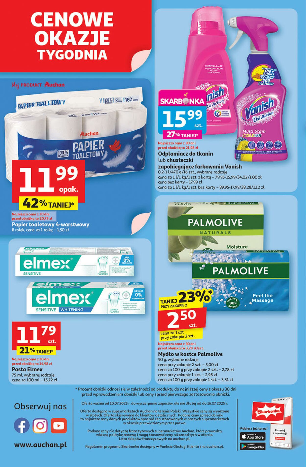 Gazetka Auchan 10.07.2025 - 16.07.2025