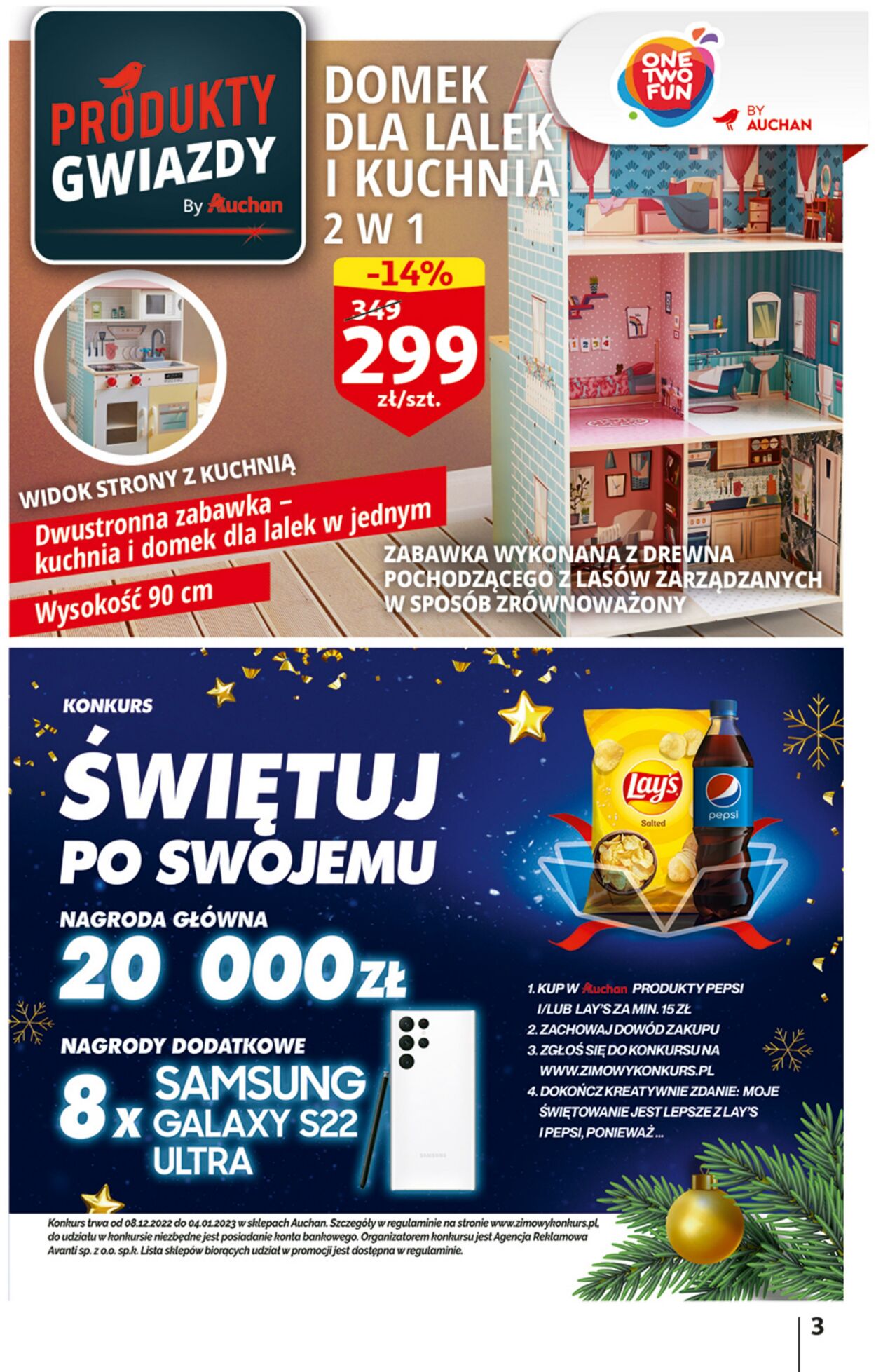 Gazetka Auchan 08.12.2022 - 14.12.2022