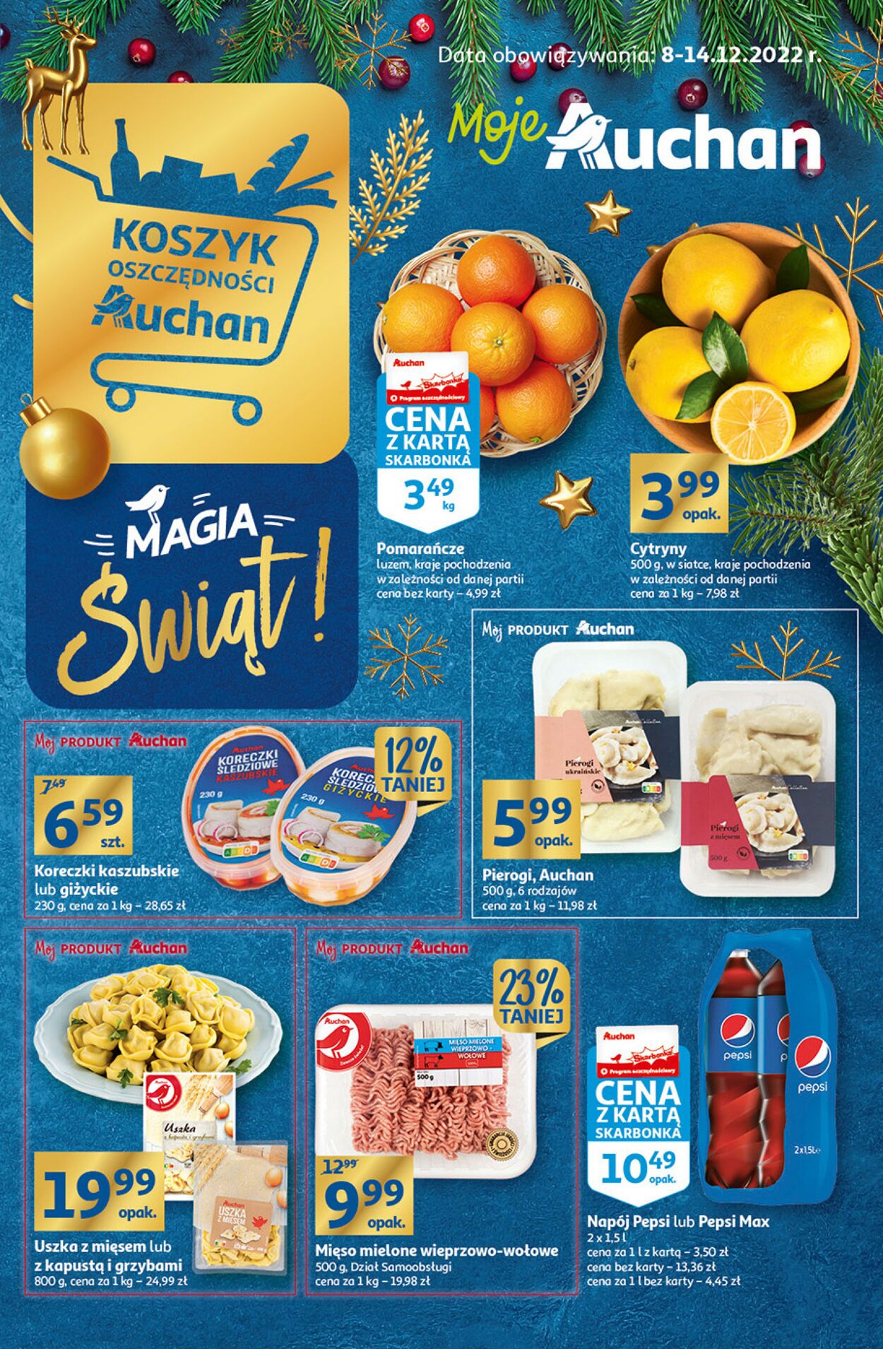 Gazetka Auchan 08.12.2022-14.12.2022