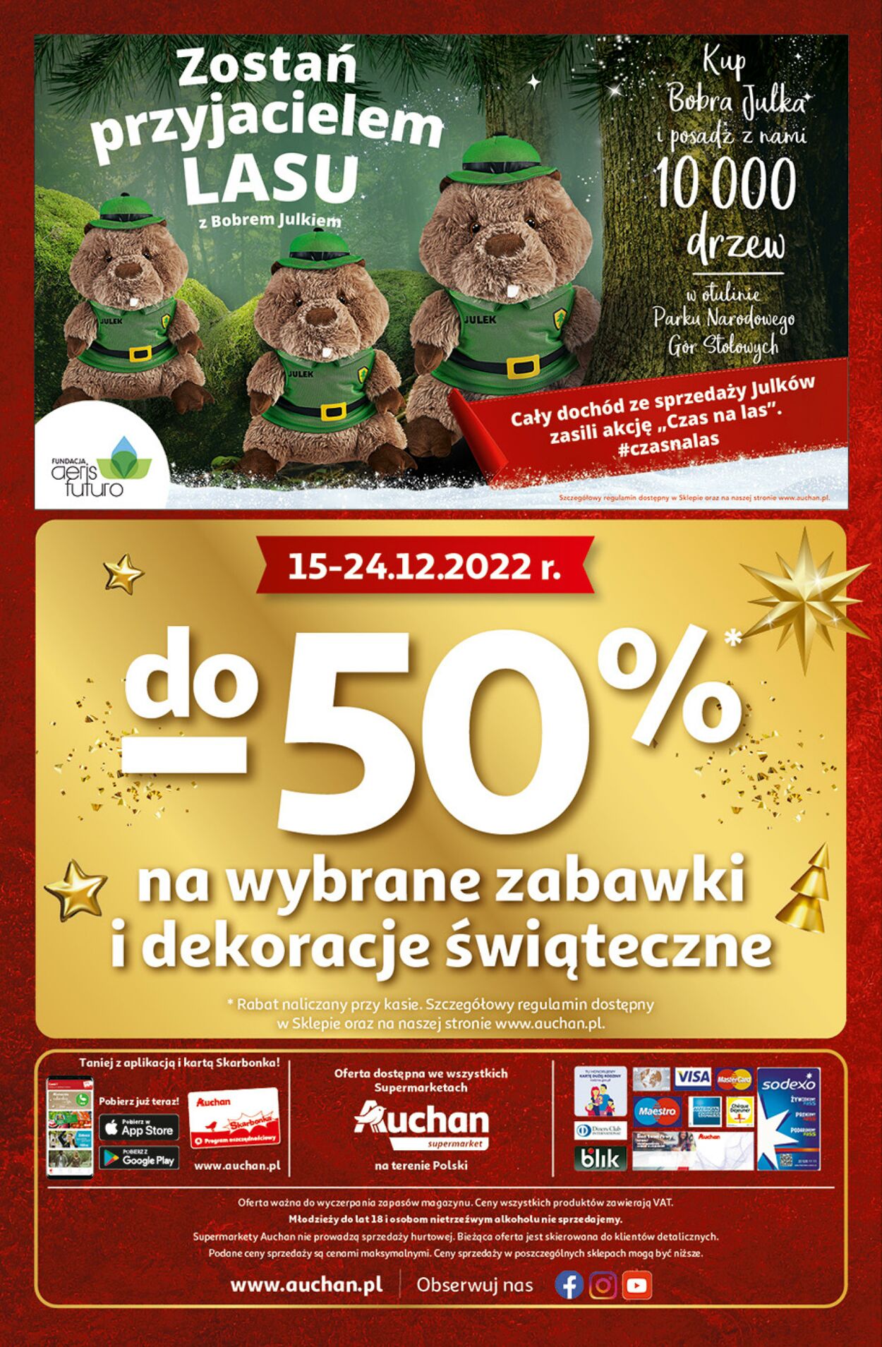 Gazetka Auchan 15.12.2022 - 24.12.2022