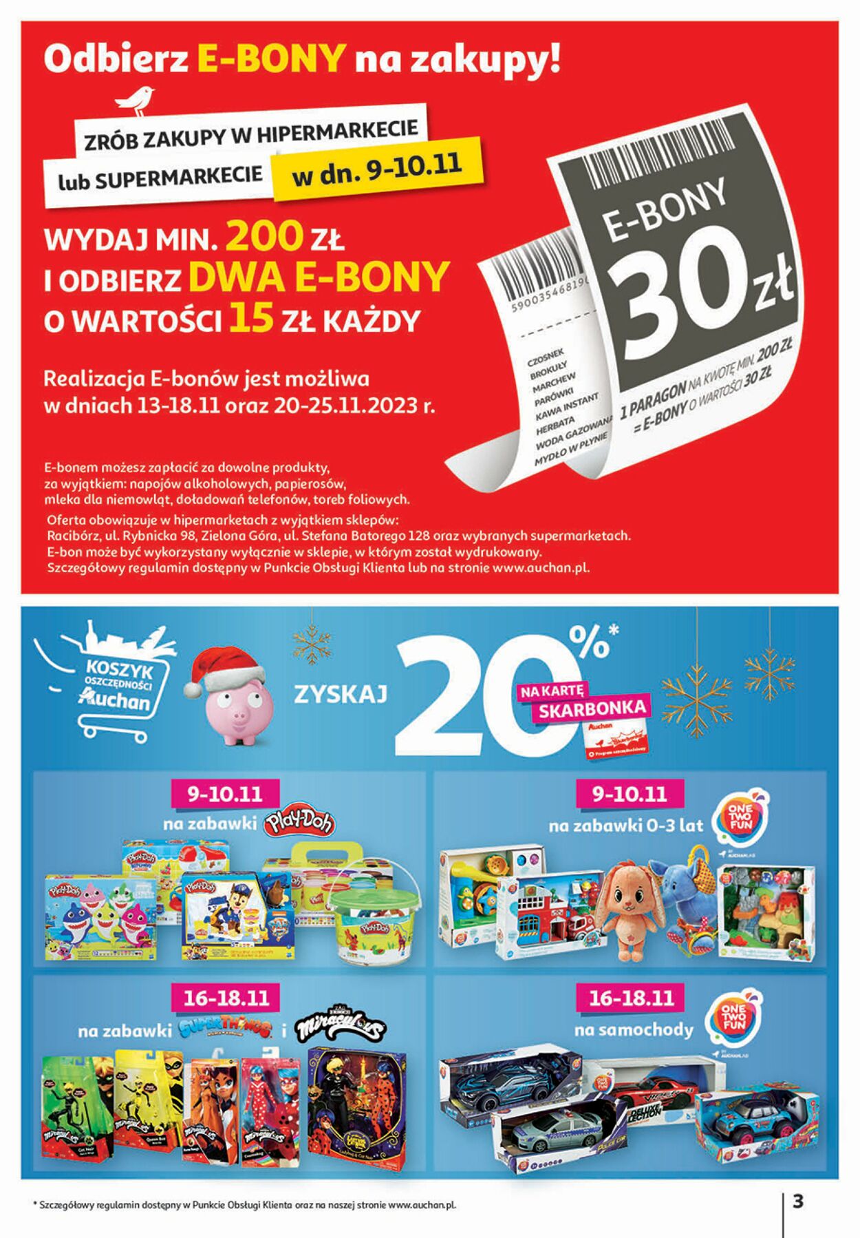 Gazetka Auchan 09.11.2023 - 29.11.2023