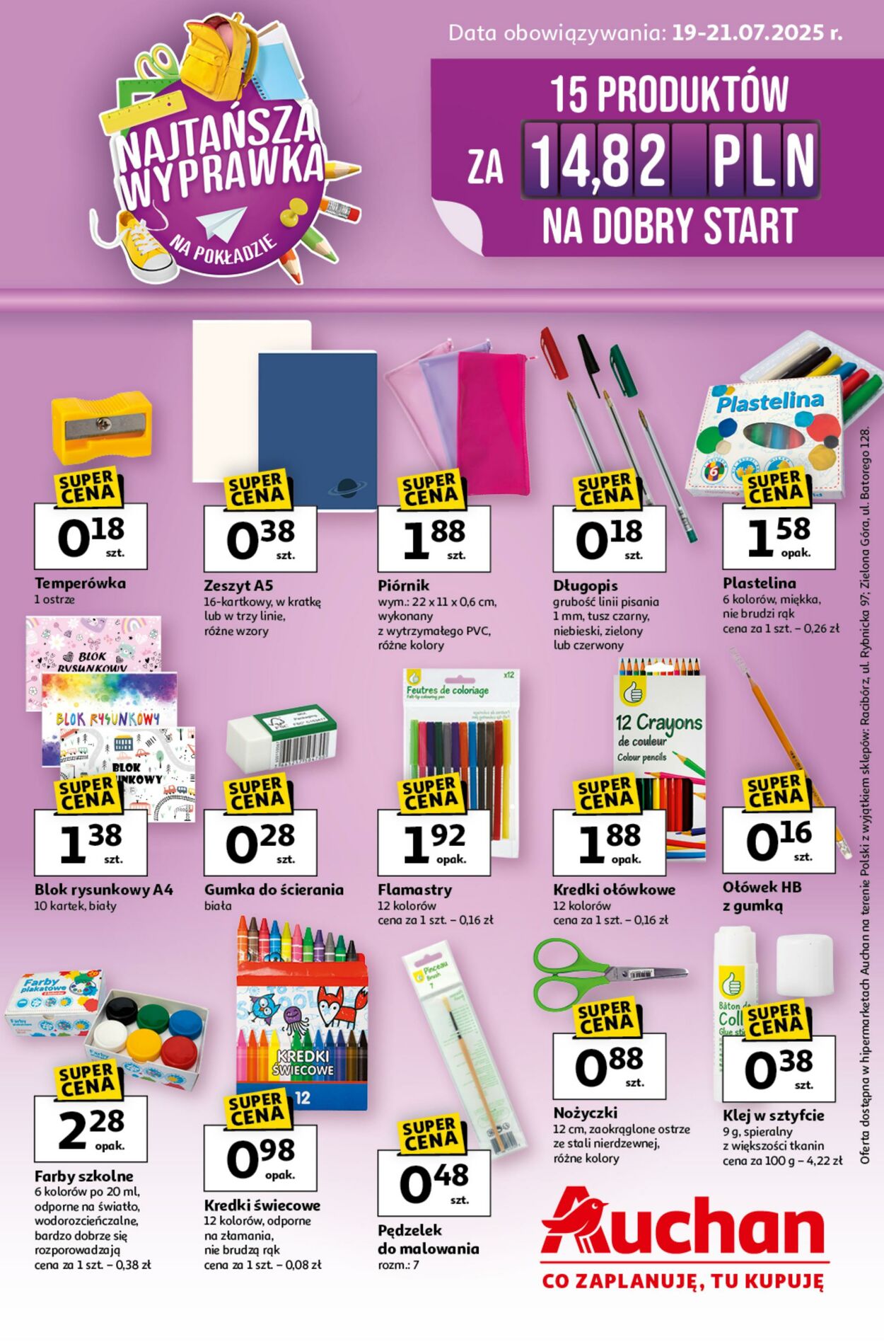 Gazetka Auchan 16.07.2025 - 18.07.2025