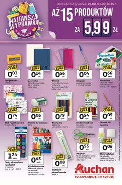 Gazetka Auchan 29.08.2025 - 01.09.2025
