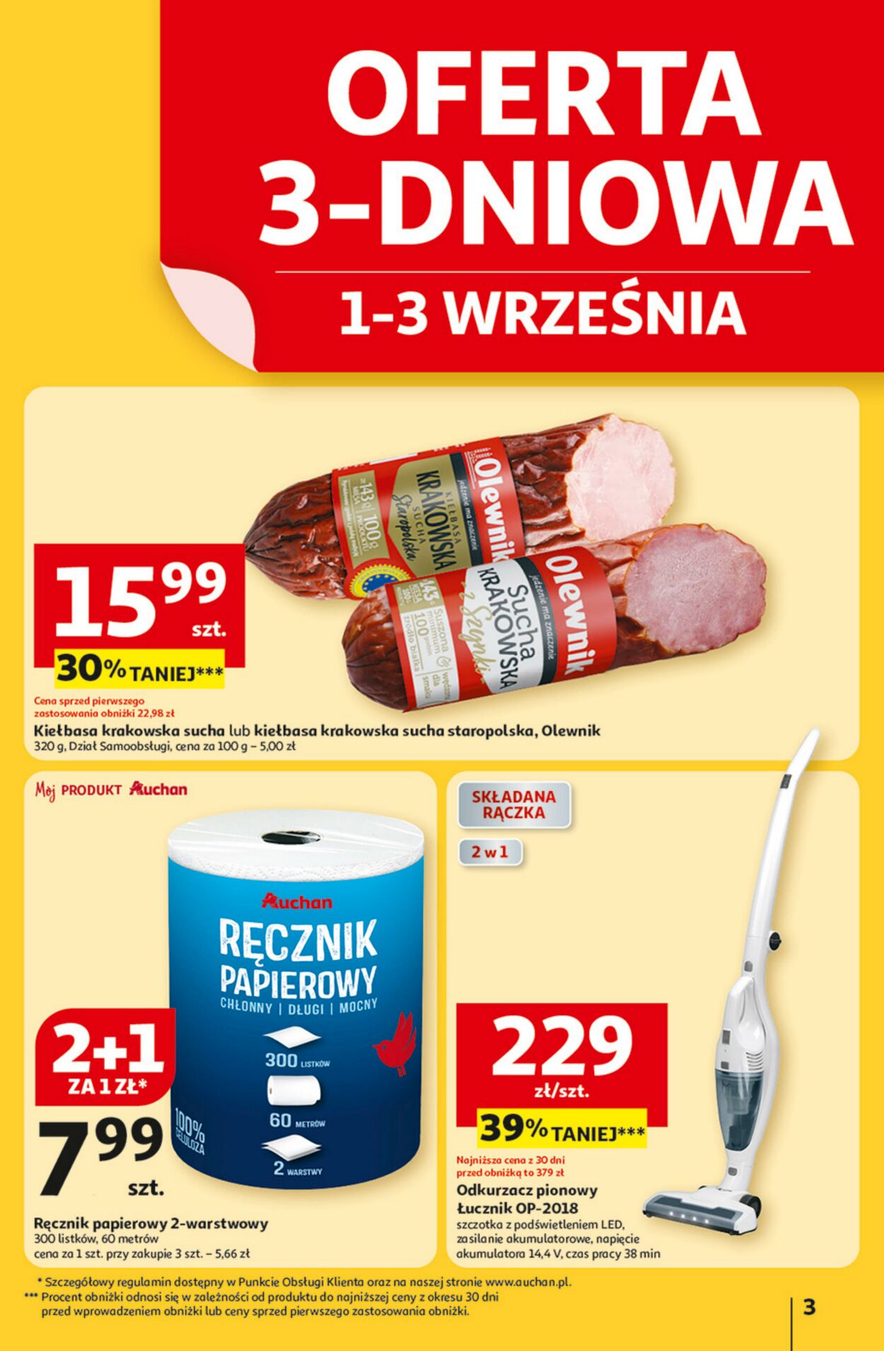 Gazetka Auchan 28.08.2025 - 03.09.2025