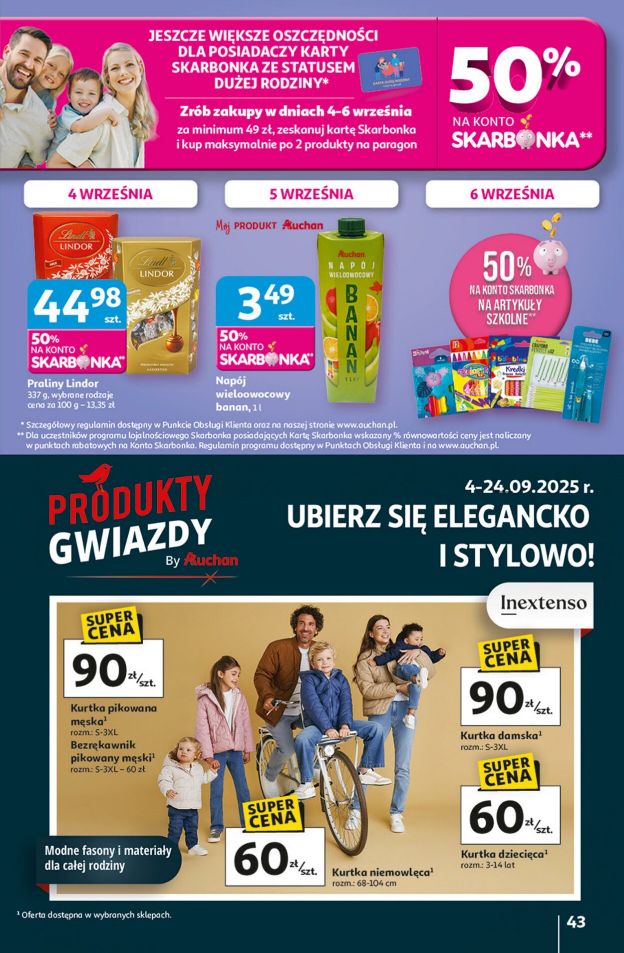 Gazetka Auchan 04.09.2025 - 10.09.2025