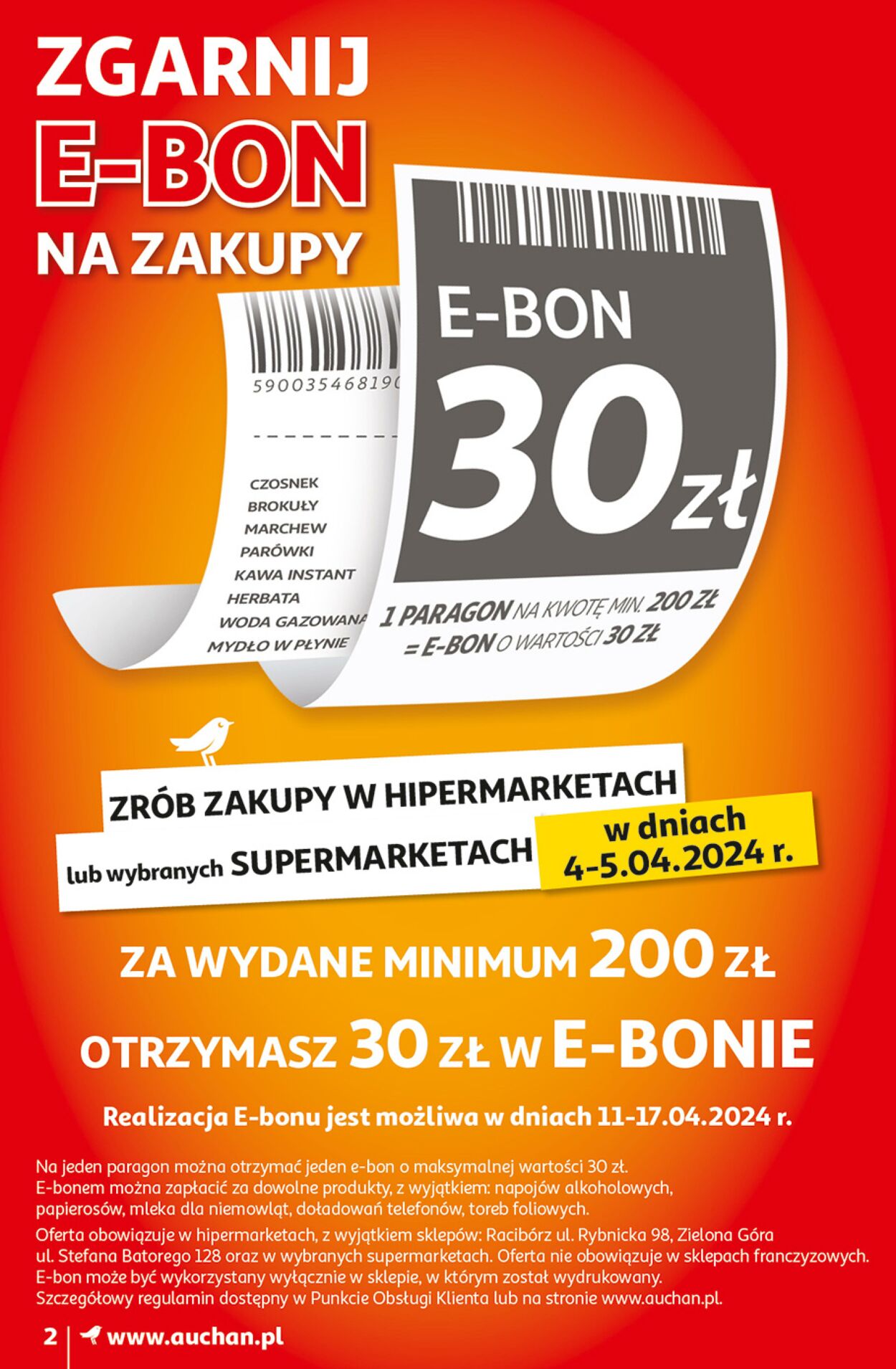 Gazetka Auchan 04.04.2024 - 10.04.2024