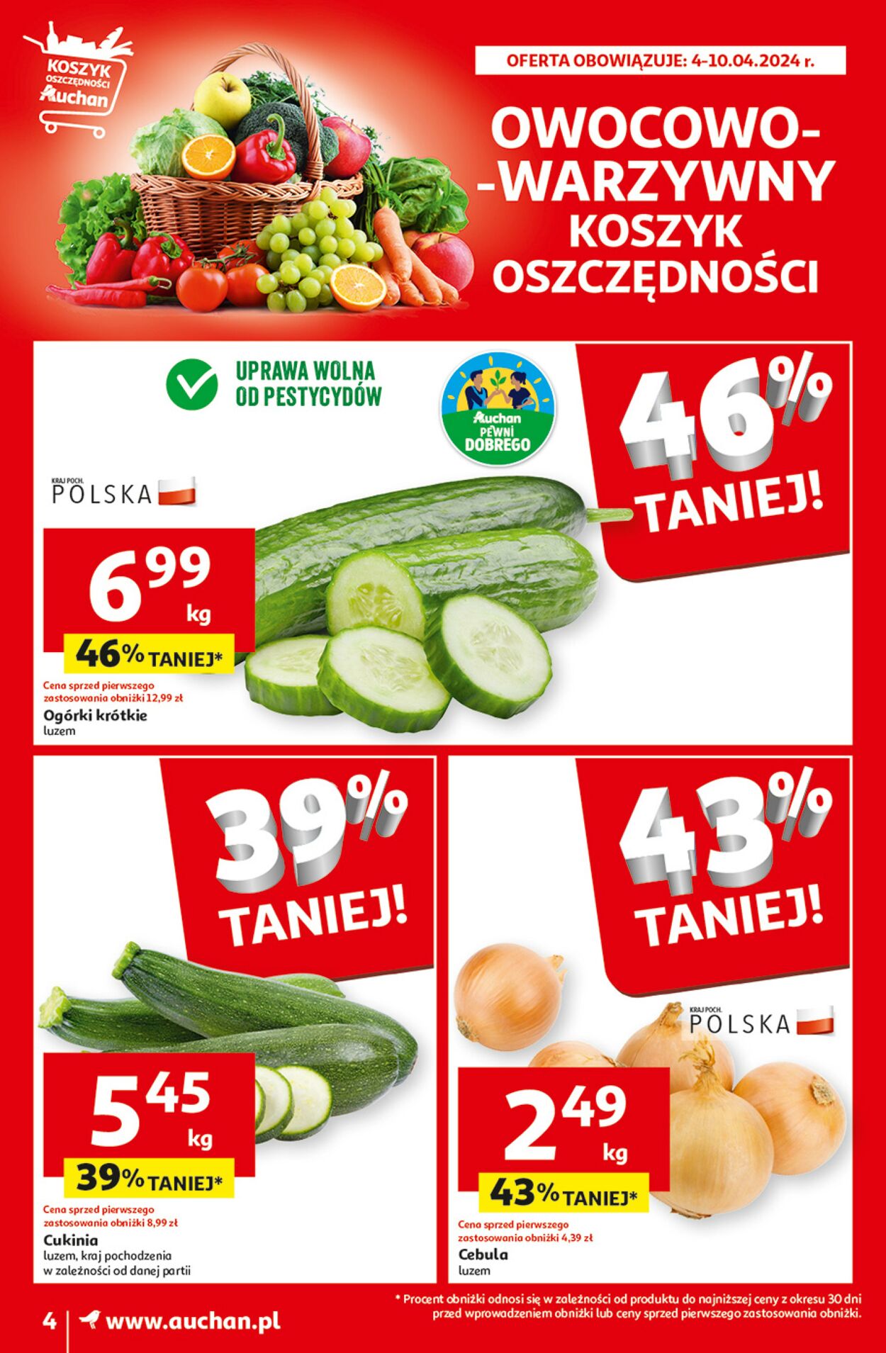 Gazetka Auchan 04.04.2024 - 10.04.2024