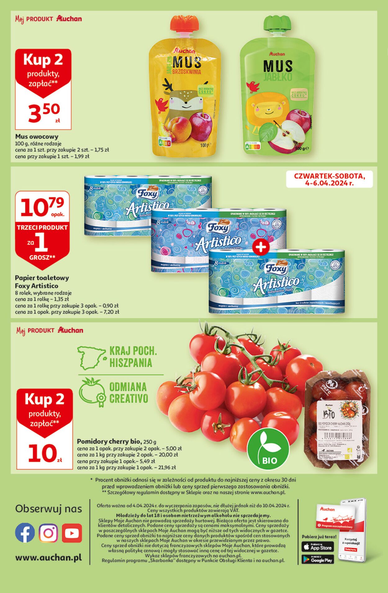 Gazetka Auchan 04.04.2024 - 10.04.2024