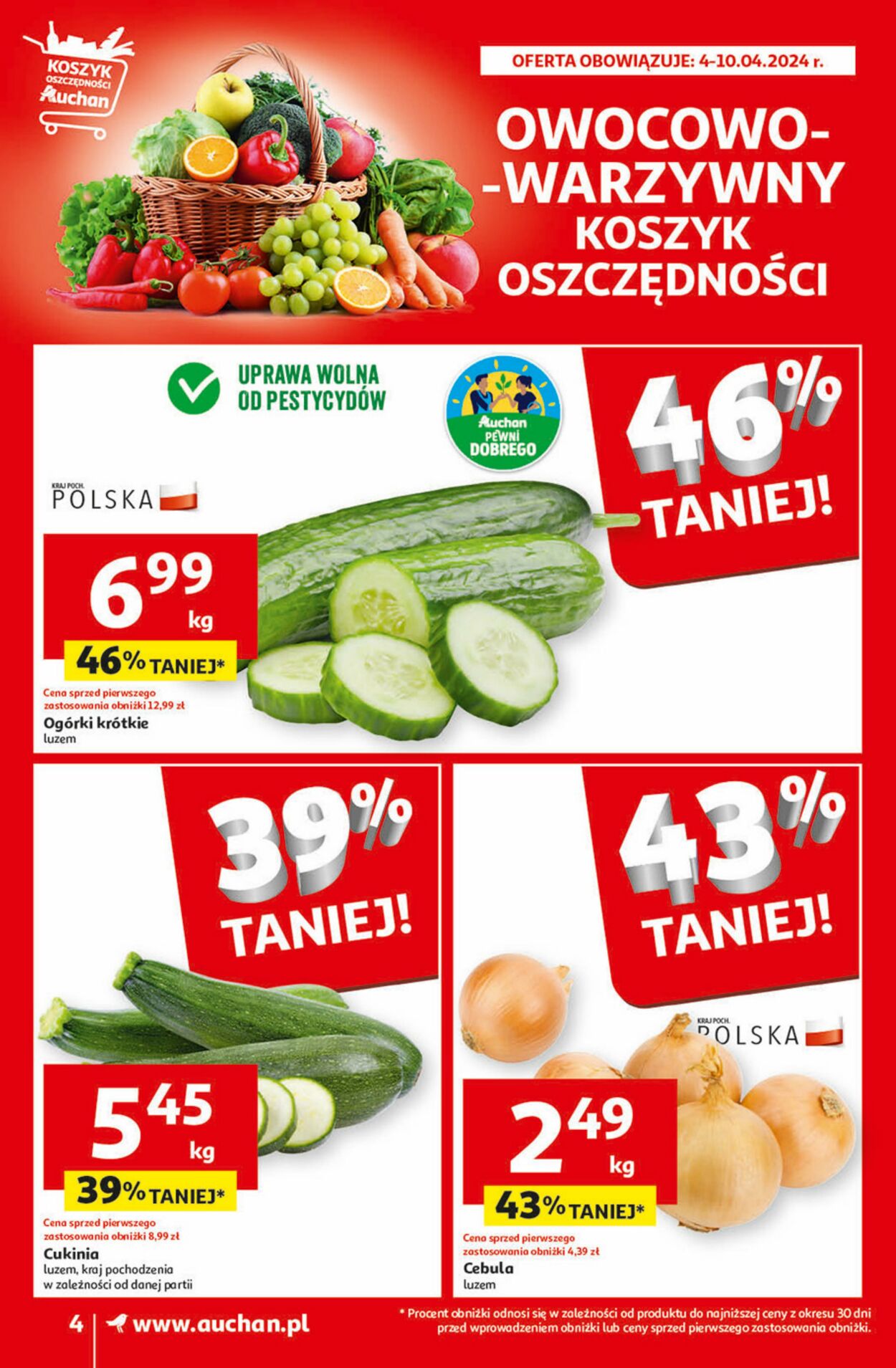 Gazetka Auchan 04.04.2024 - 10.04.2024