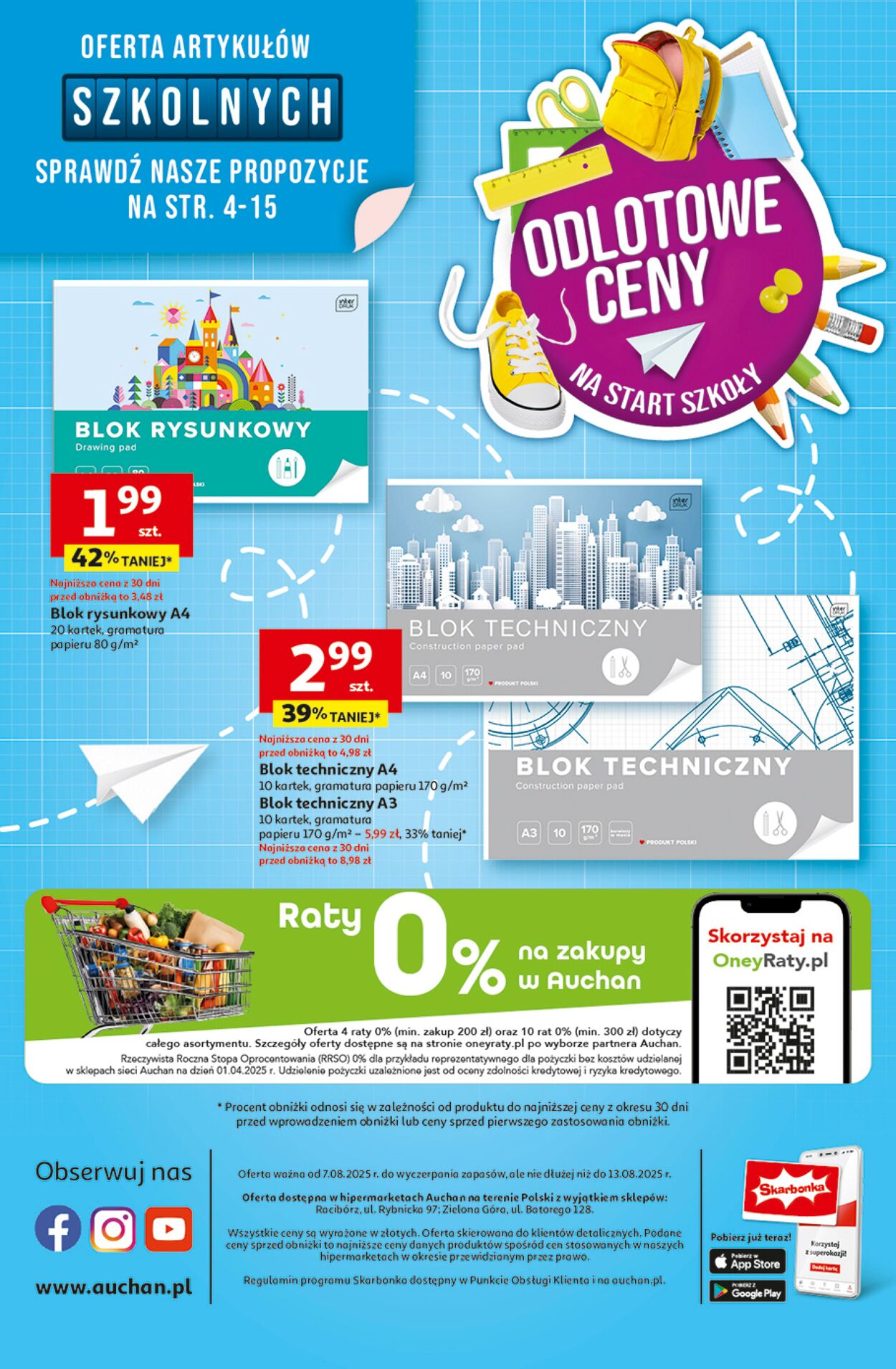 Gazetka Auchan 07.08.2025 - 13.08.2025