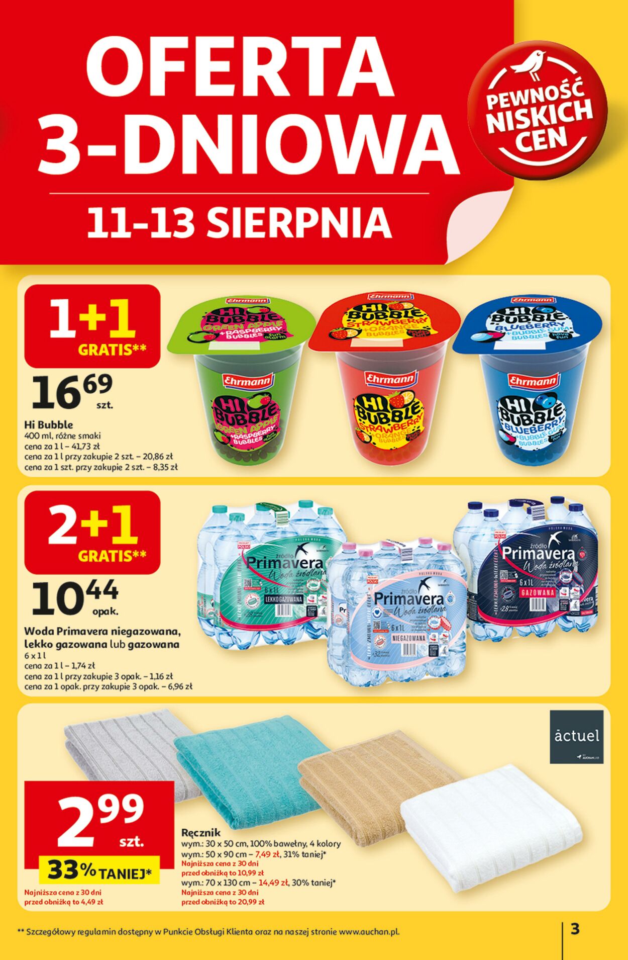 Gazetka Auchan 07.08.2025 - 13.08.2025