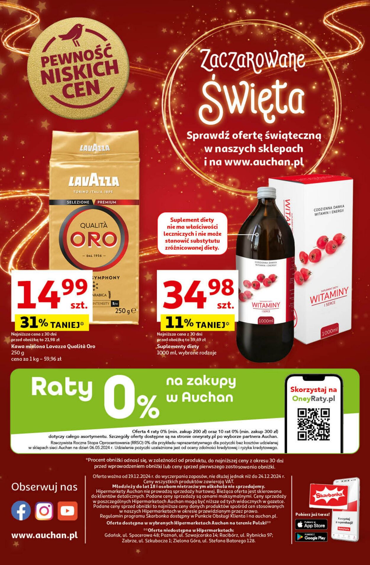 Gazetka Auchan 19.12.2024 - 24.12.2024