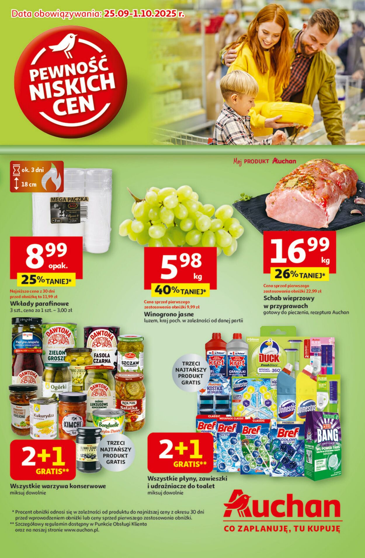 Gazetka Auchan 25.09.2025 - 01.10.2025