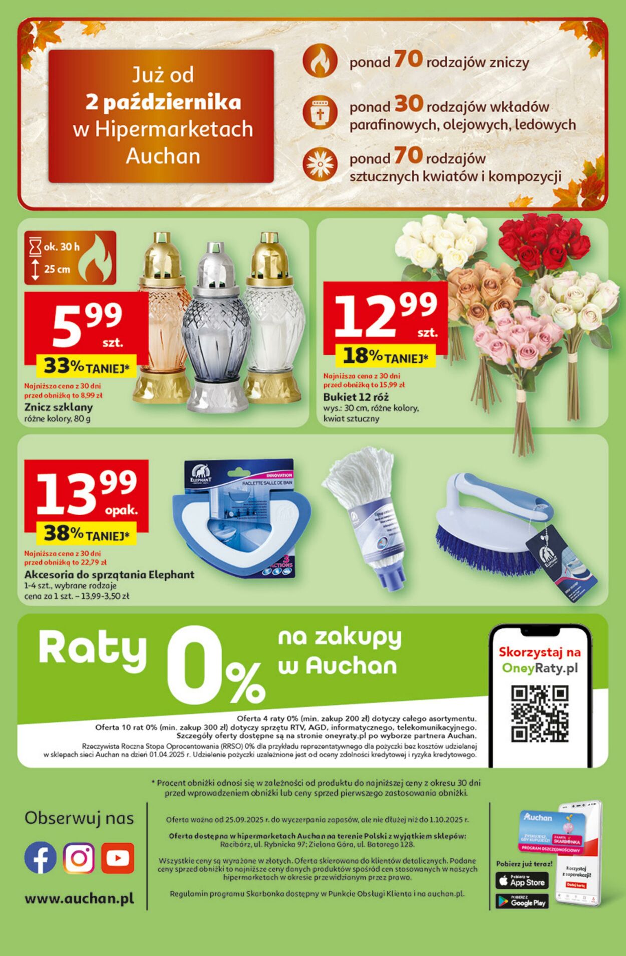 Gazetka Auchan 25.09.2025 - 01.10.2025