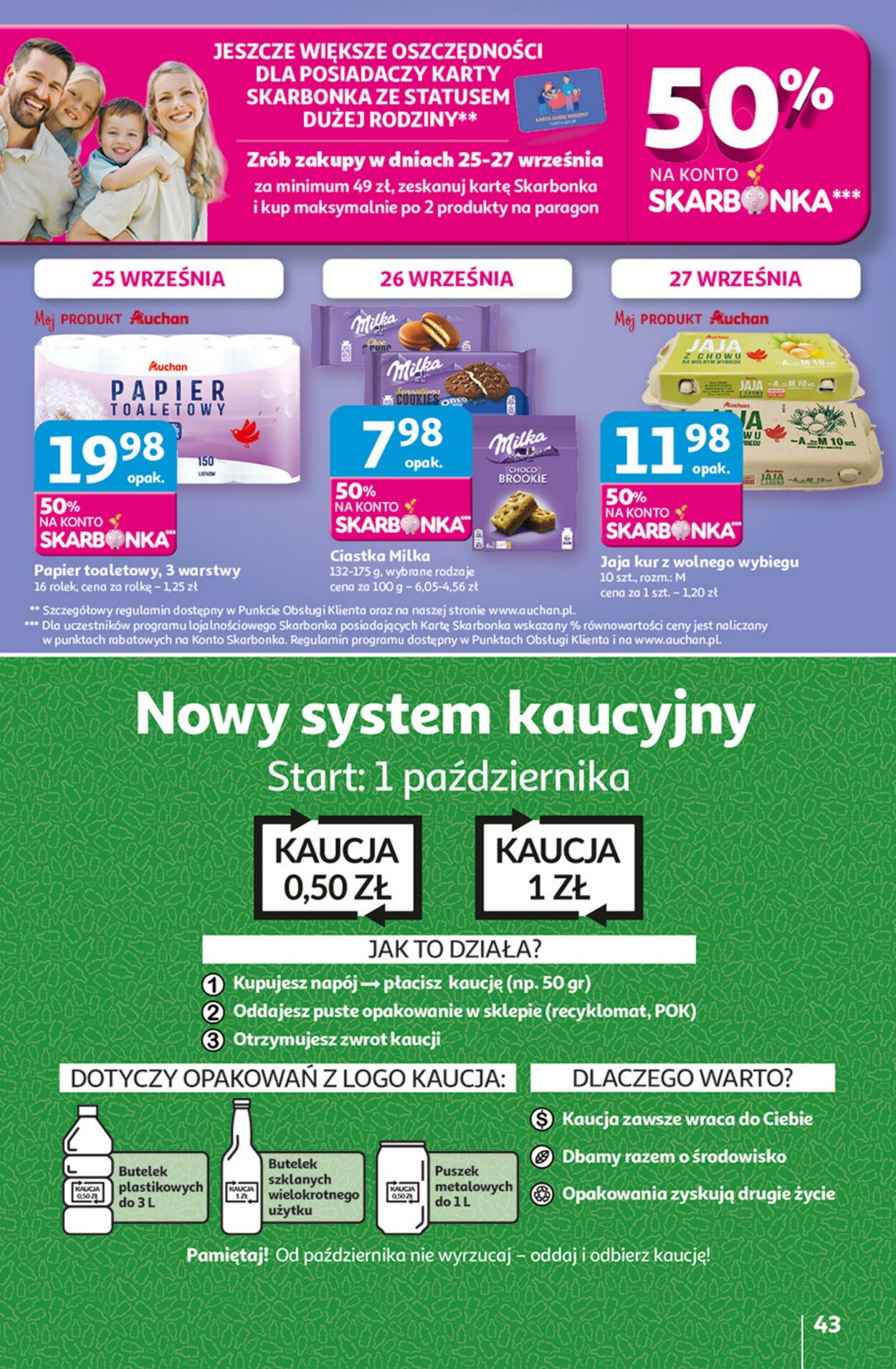 Gazetka Auchan 25.09.2025 - 01.10.2025