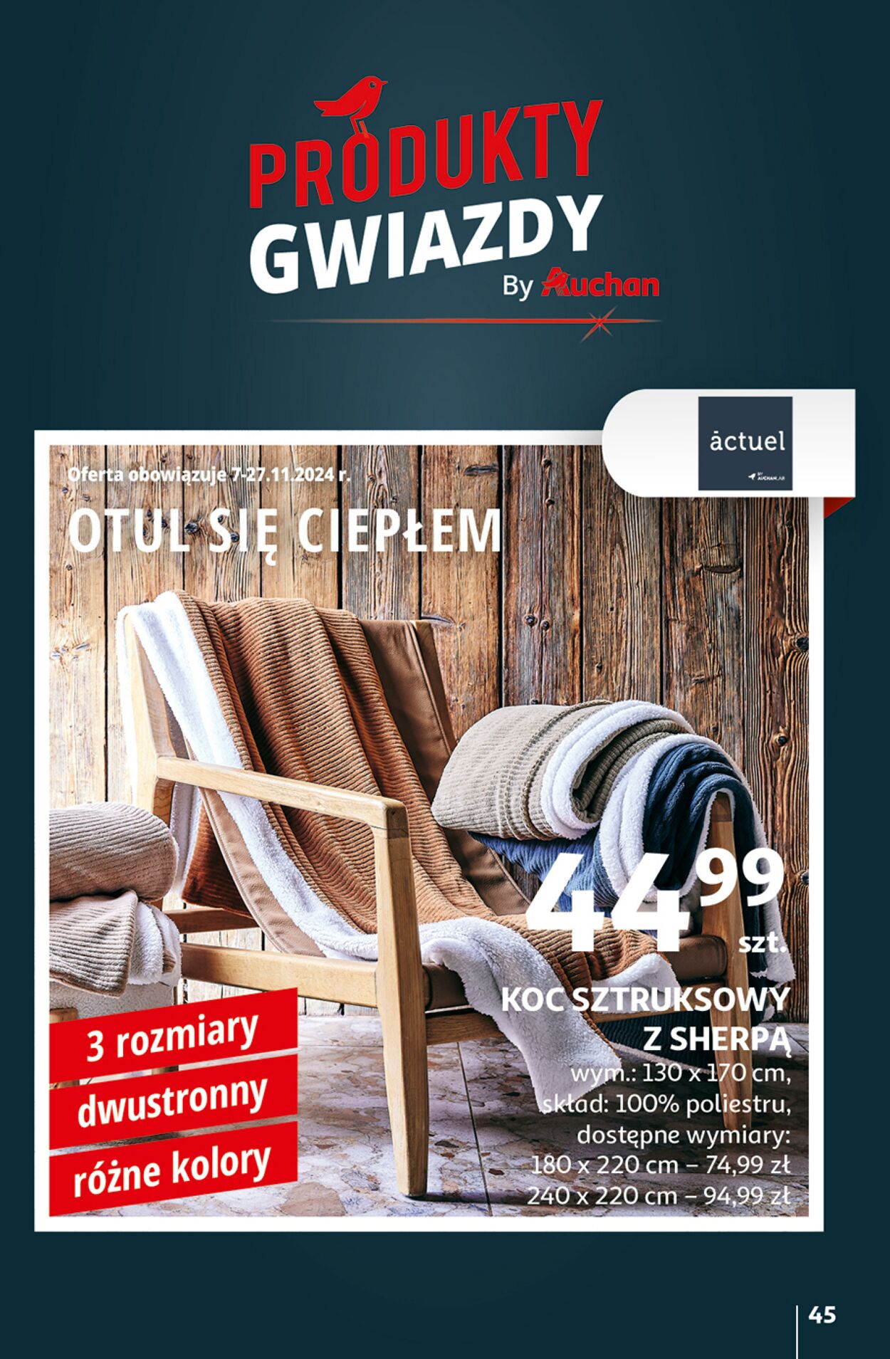 Gazetka Auchan 07.11.2024 - 13.11.2024