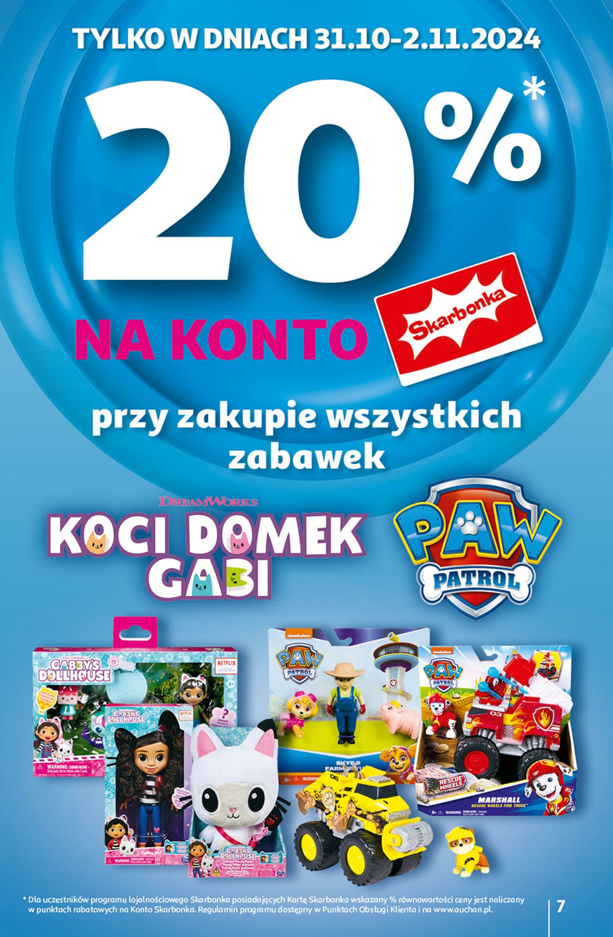 Gazetka Auchan 31.10.2024 - 06.11.2024