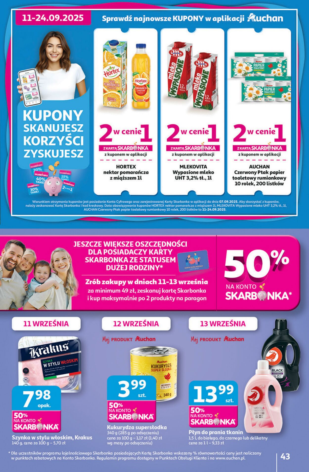 Gazetka Auchan 11.09.2025 - 17.09.2025