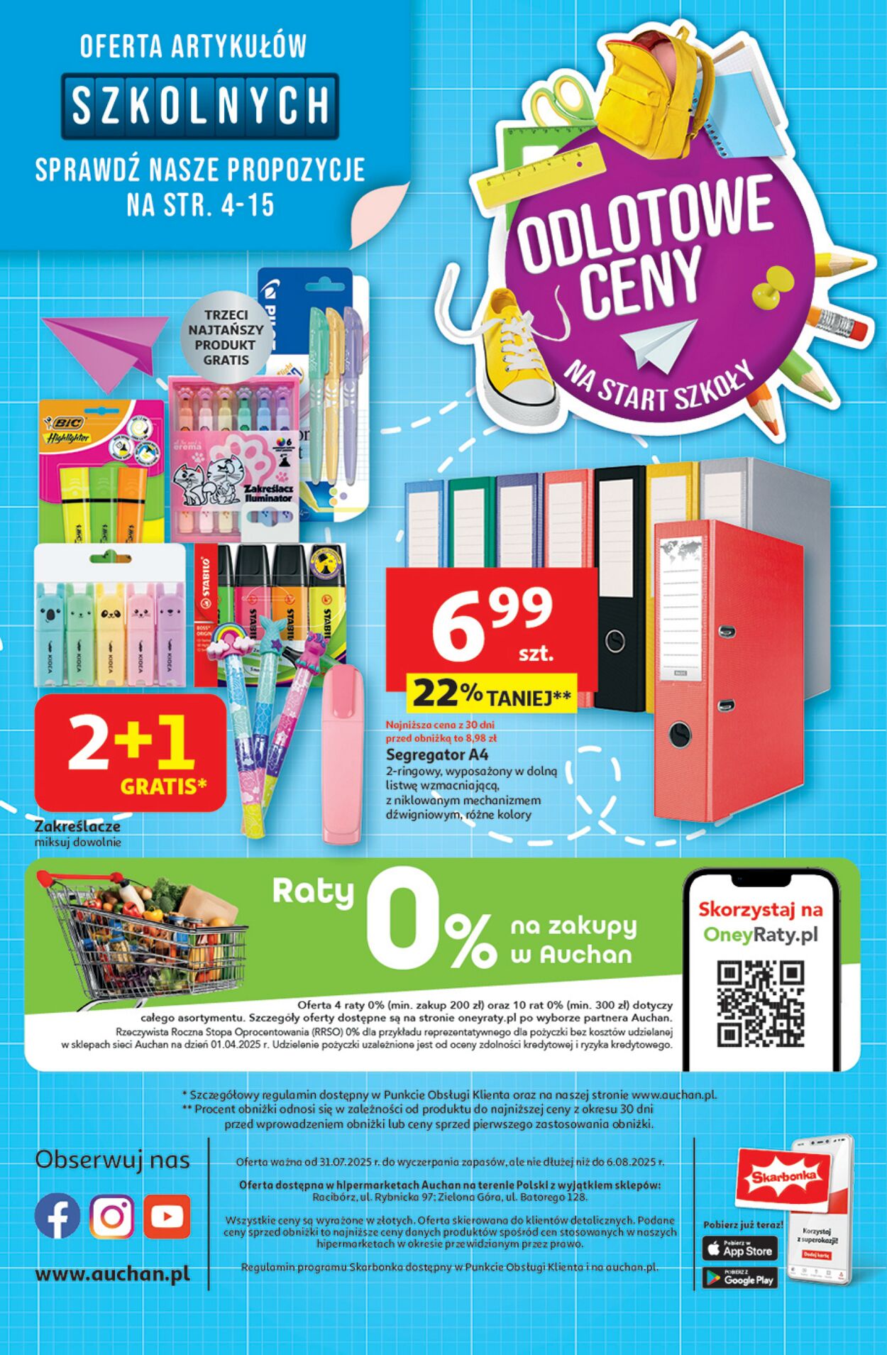 Gazetka Auchan 31.07.2025 - 06.08.2025