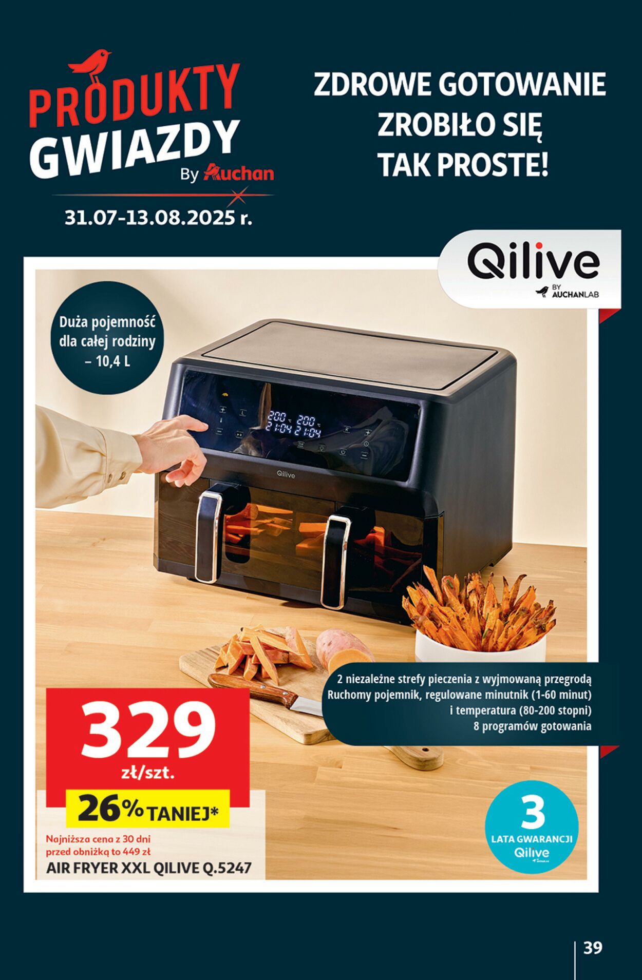 Gazetka Auchan 31.07.2025 - 06.08.2025