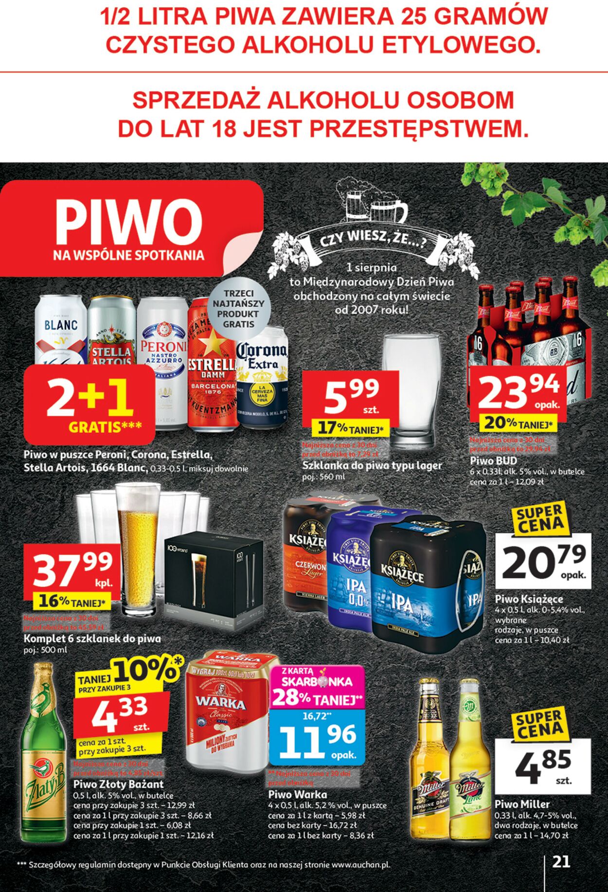 Gazetka Auchan 31.07.2025 - 06.08.2025