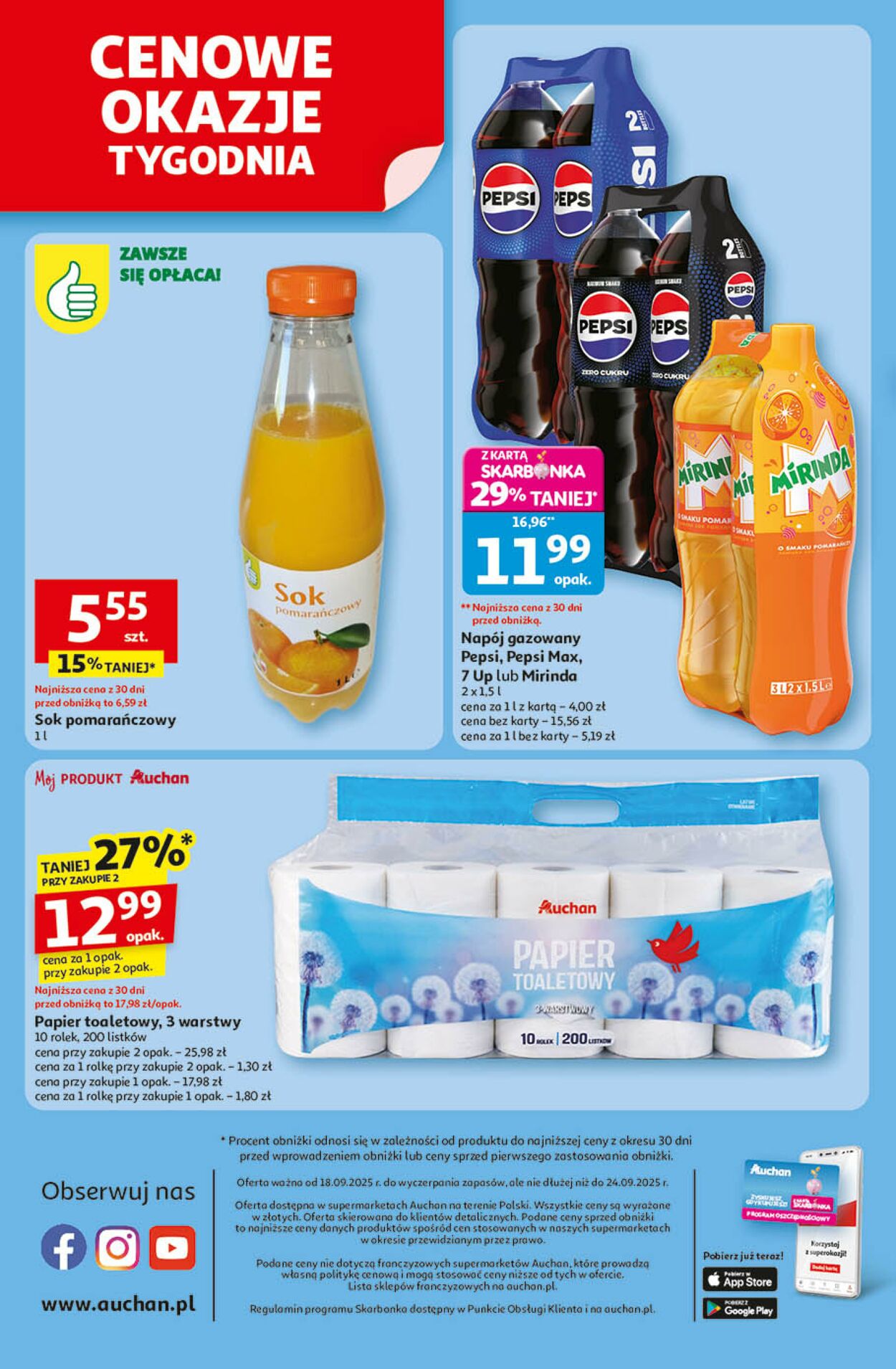 Gazetka Auchan 18.09.2025 - 24.09.2025