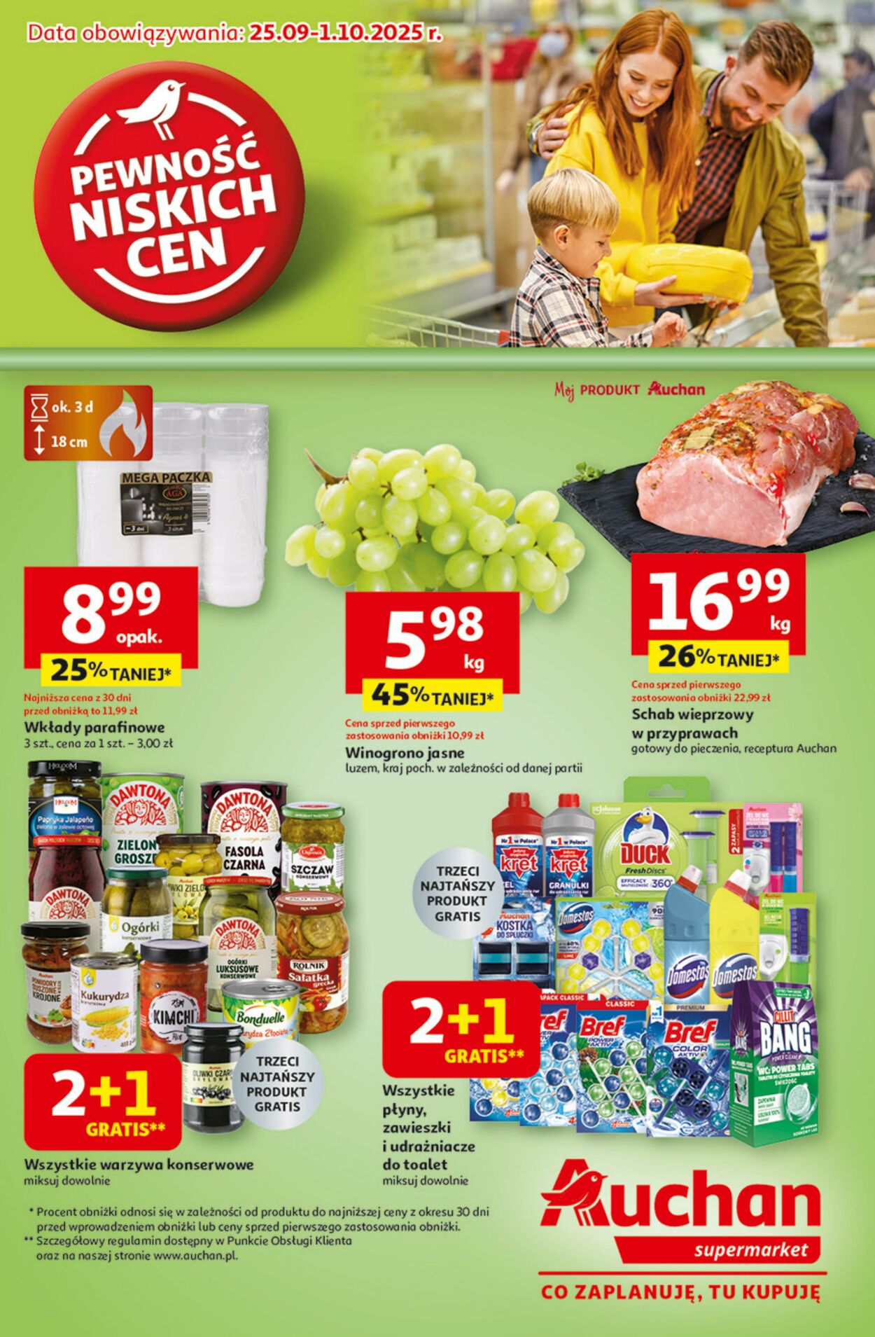 Gazetka Auchan 25.09.2025 - 01.10.2025