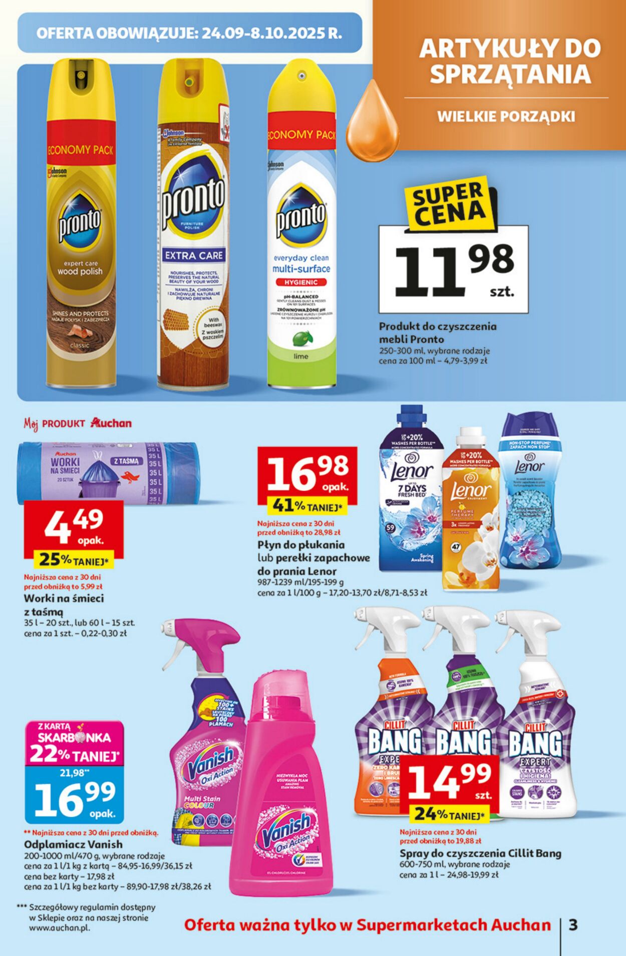 Gazetka Auchan 25.09.2025 - 01.10.2025