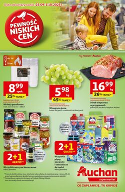 Gazetka Auchan 25.09.2025 - 01.10.2025