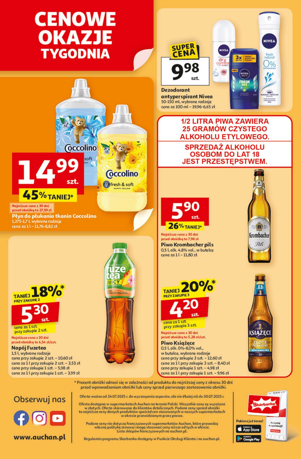Gazetka Auchan 24.07.2025 - 30.07.2025