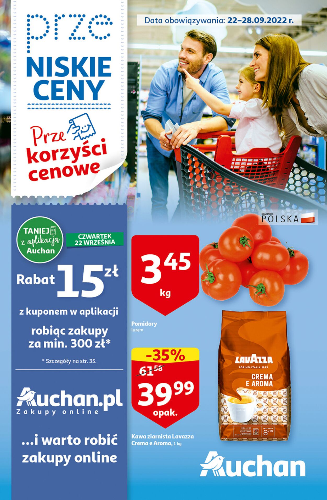 Gazetka Auchan 22.09.2022-28.09.2022