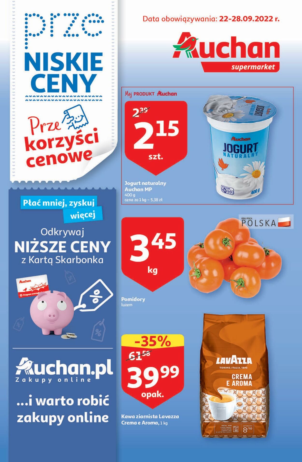 Gazetka Auchan 22.09.2022-28.09.2022