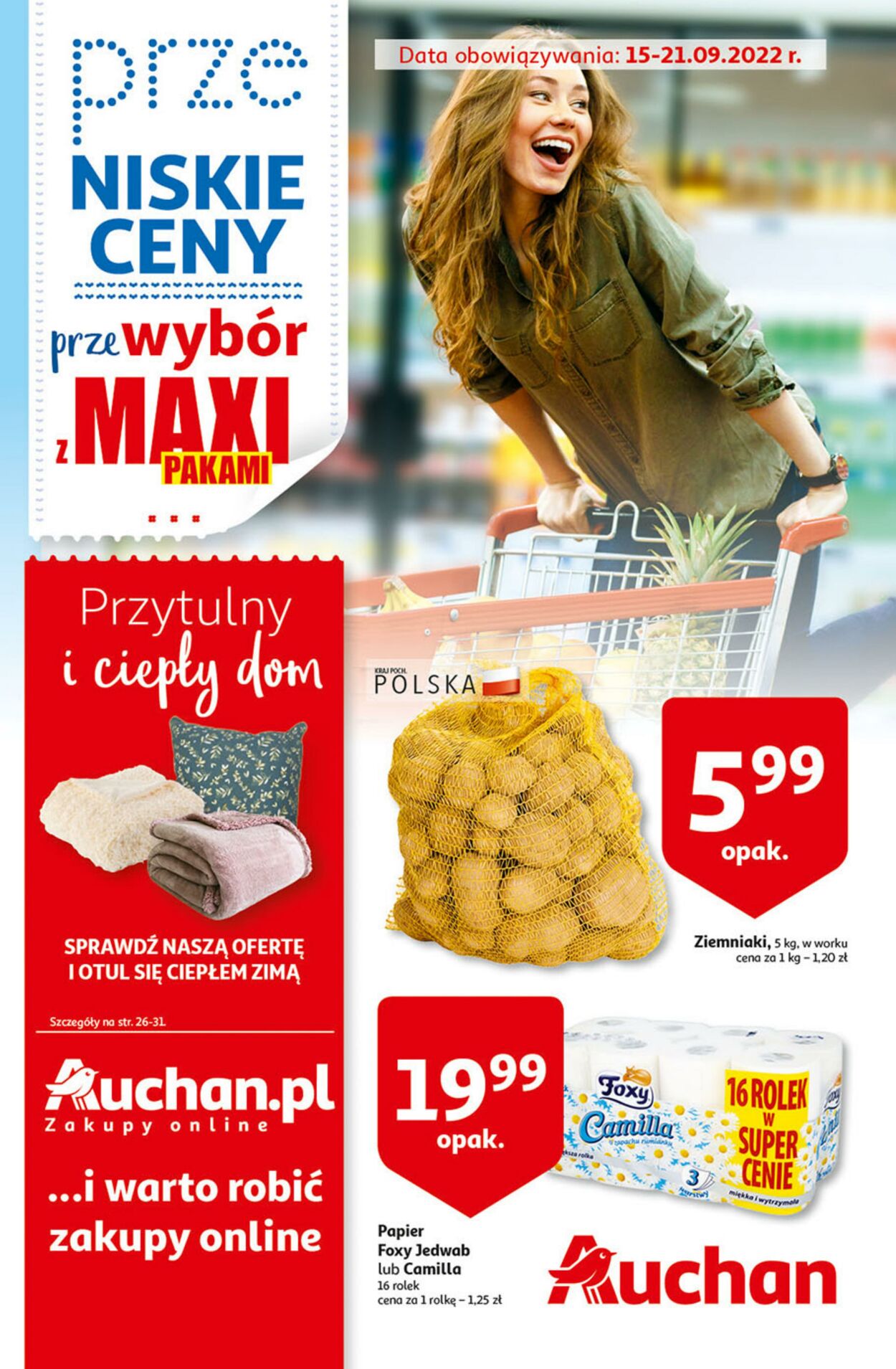 Gazetka Auchan 15.09.2022 - 21.09.2022