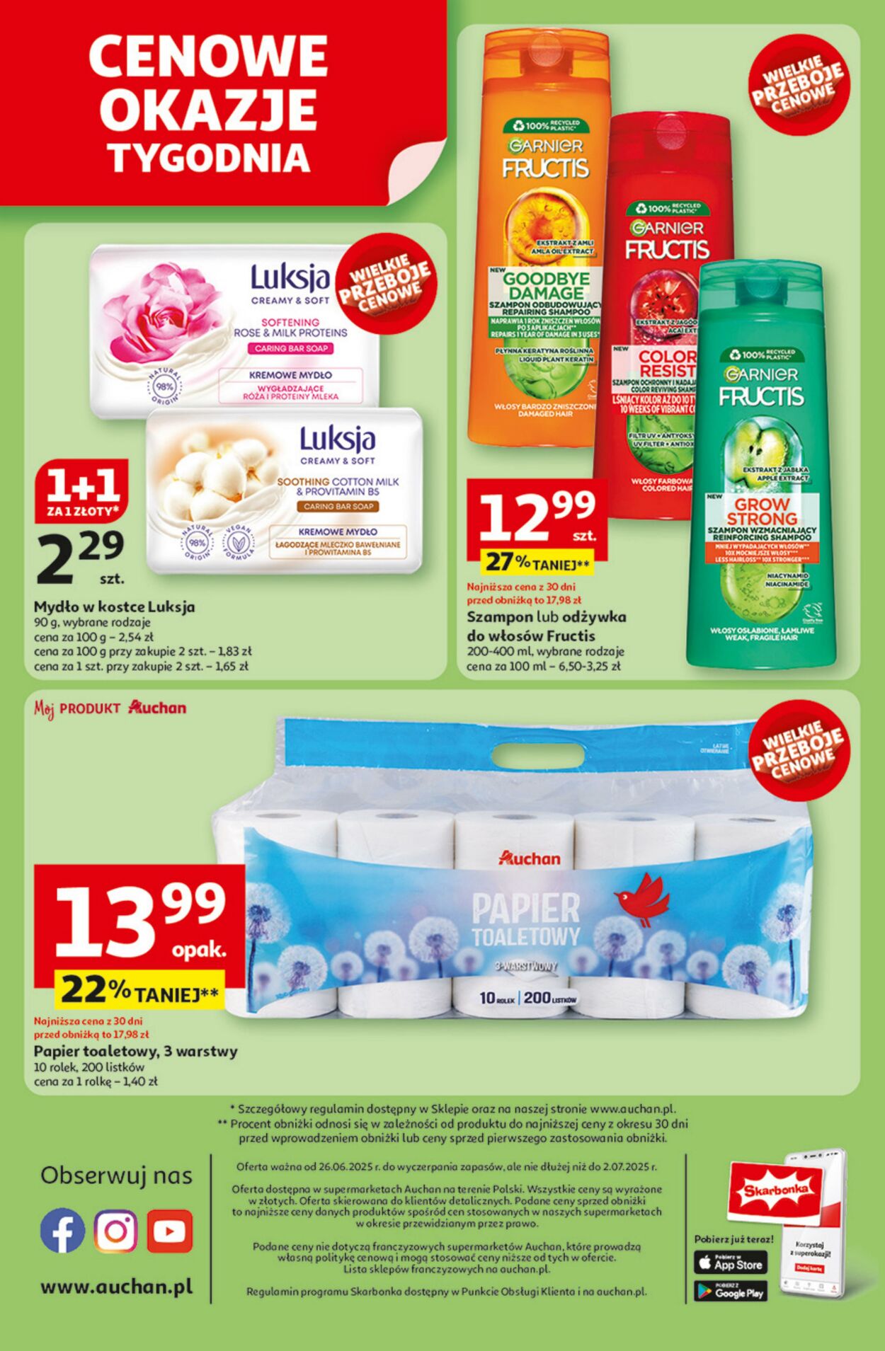 Gazetka Auchan 26.06.2025 - 02.07.2025
