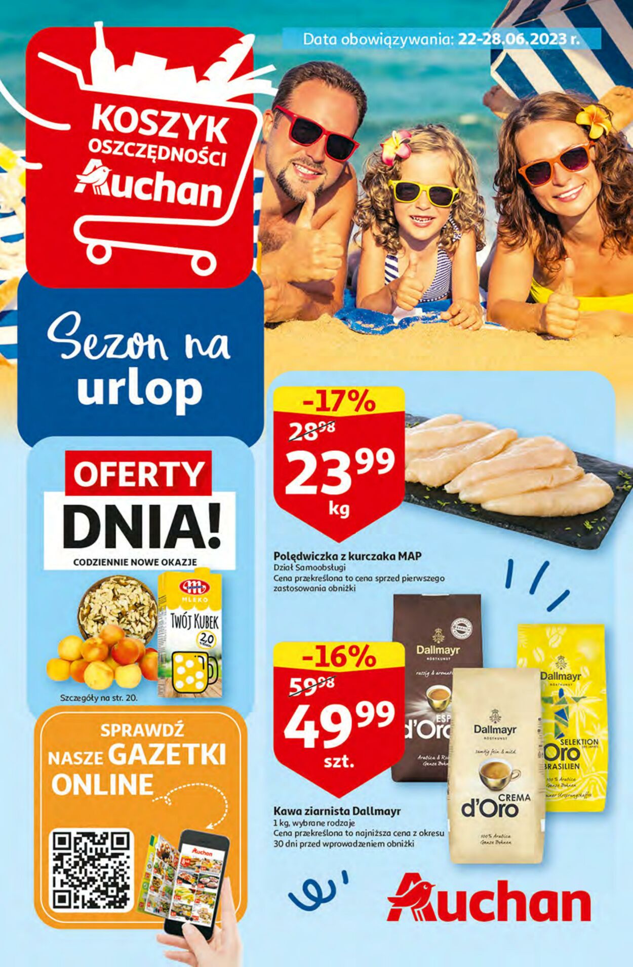 Gazetka Auchan 22.06.2023 - 28.06.2023