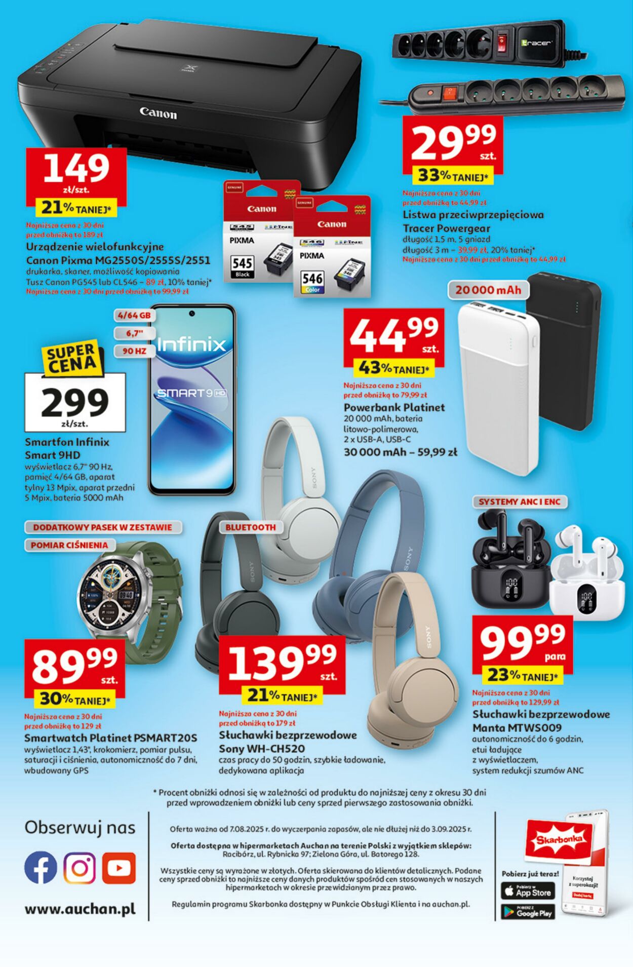 Gazetka Auchan 07.08.2025 - 03.09.2025