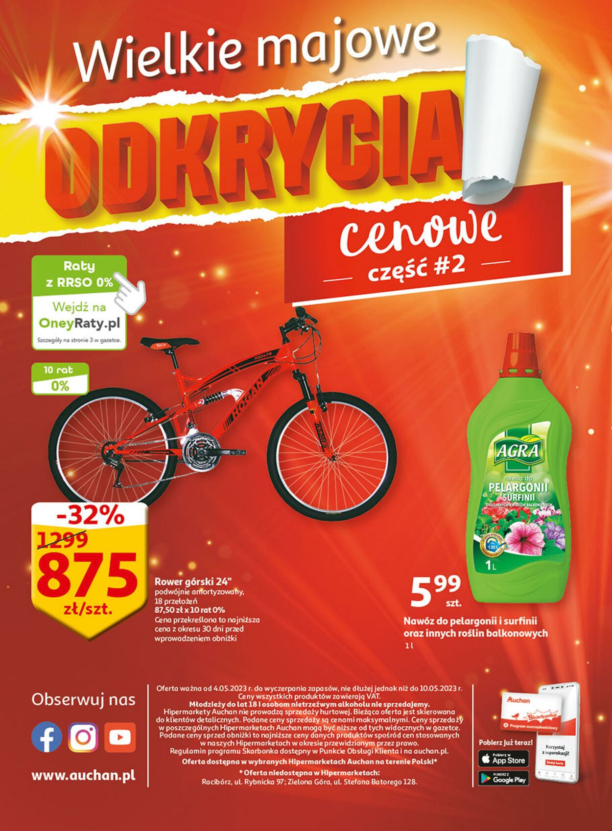 Gazetka Auchan 04.05.2023 - 10.05.2023