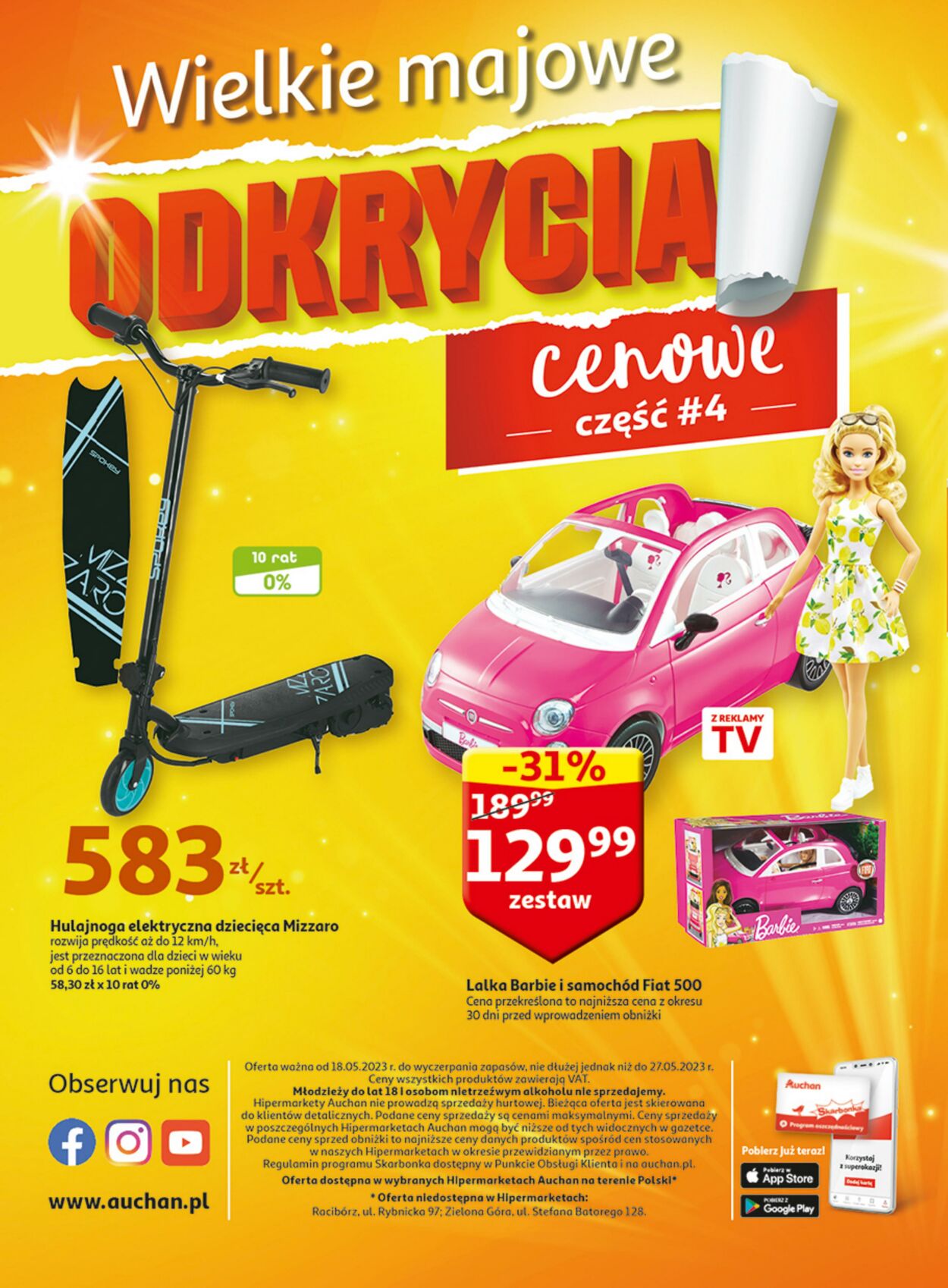 Gazetka Auchan 18.05.2023 - 27.05.2023