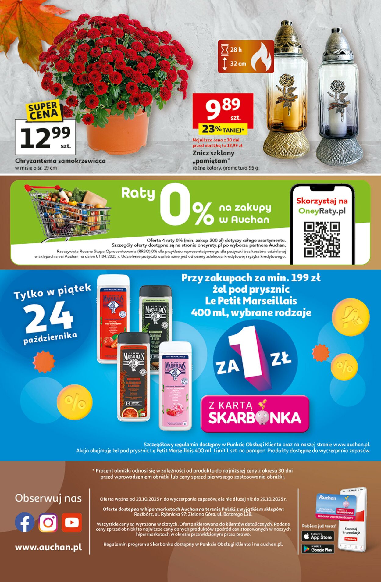 Gazetka Auchan 23.10.2025 - 29.10.2025