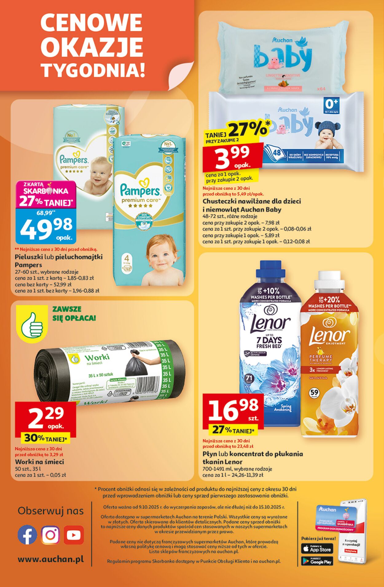 Gazetka Auchan 09.10.2025 - 15.10.2025